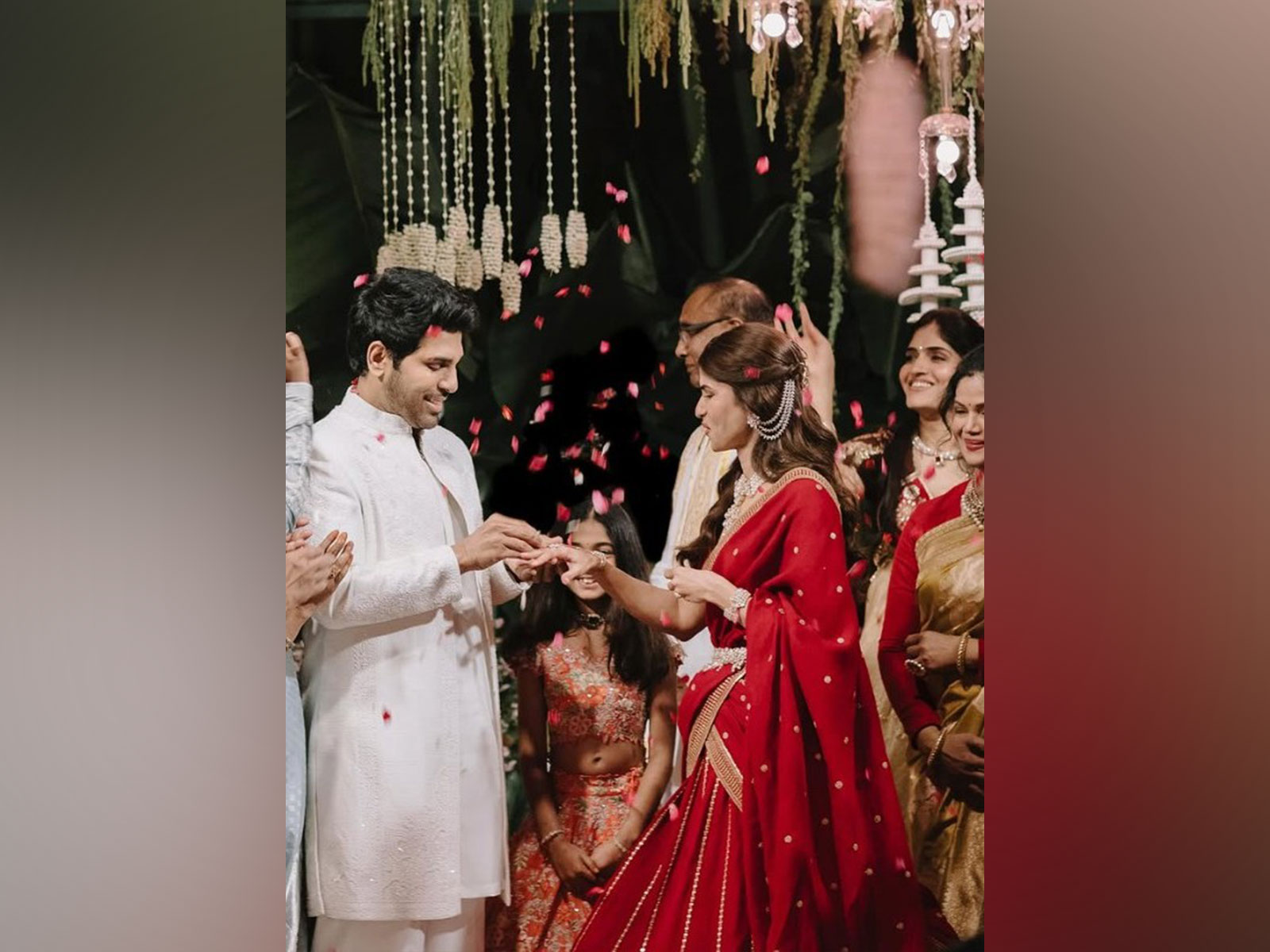 Allu Sirish engagement picture (Photo/Instagram@allusirish) Allu Sirish engagement picture (Photo/Instagram@allusirish)