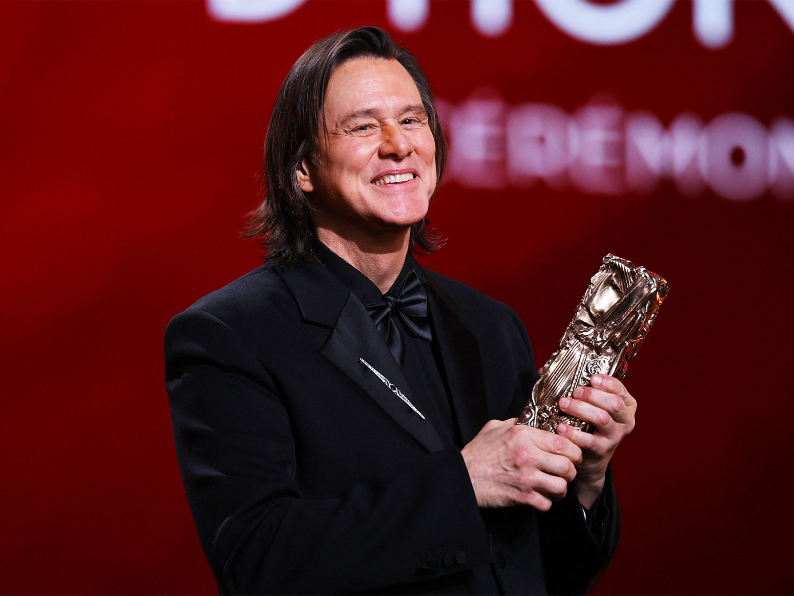 Jim Carrey at Cesar Awards 2026 (Photo/Reuters) Jim Carrey at Cesar Awards 2026 (Photo/Reuters)
