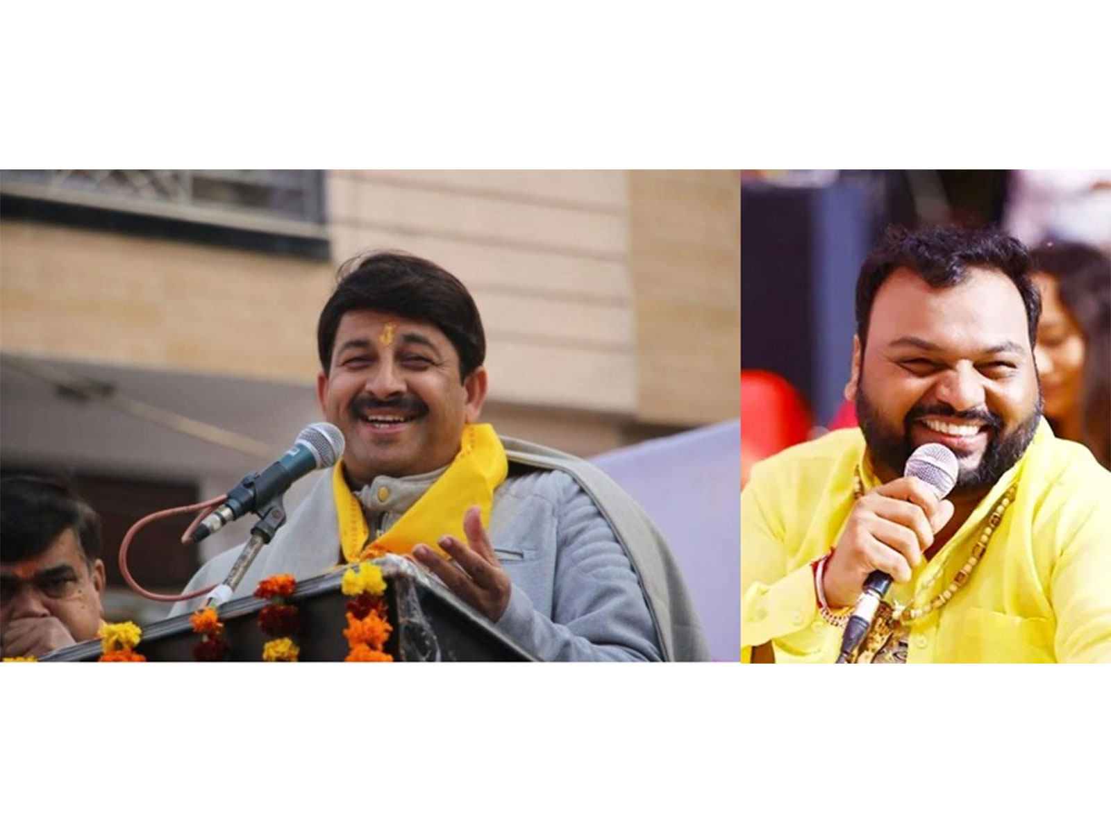 Kanhaiya Mittal and Manoj Tiwari to Perform at a Grand Spiritual Evening at Devipada Ground Borivali, Mumbai