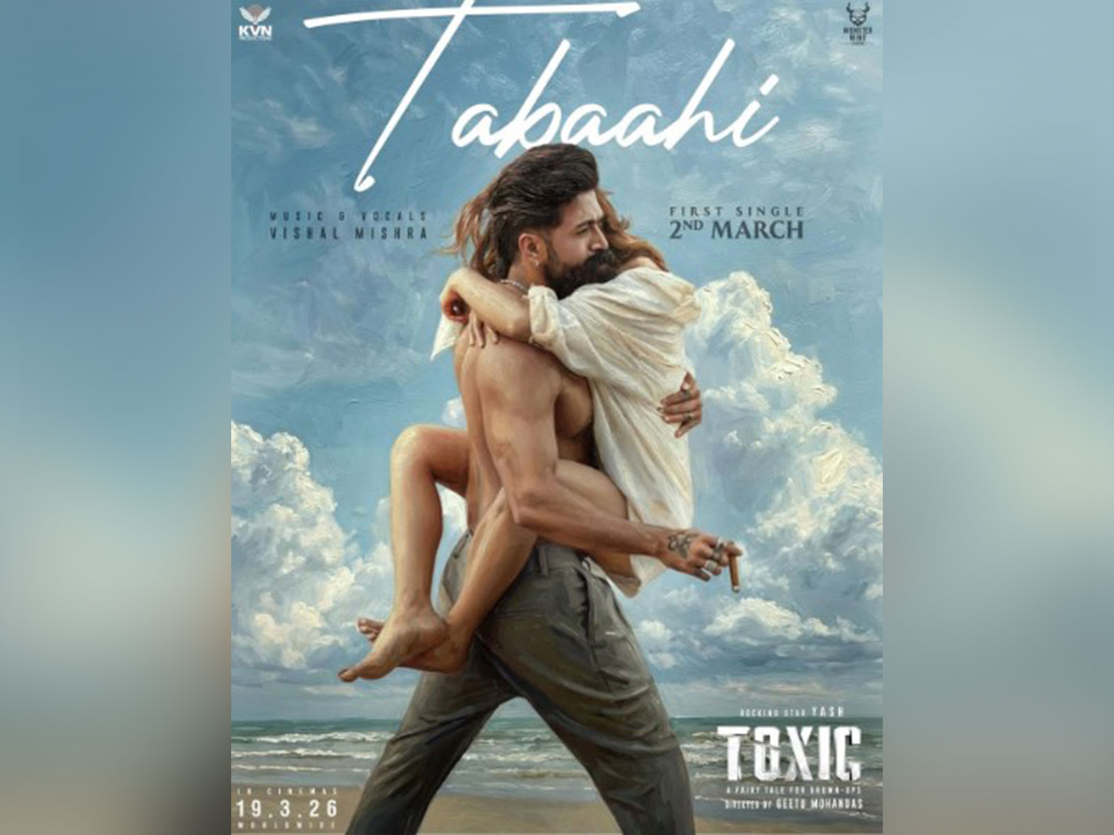 Poster of Tabaahi song (Image source: Instagram account of Kiara)