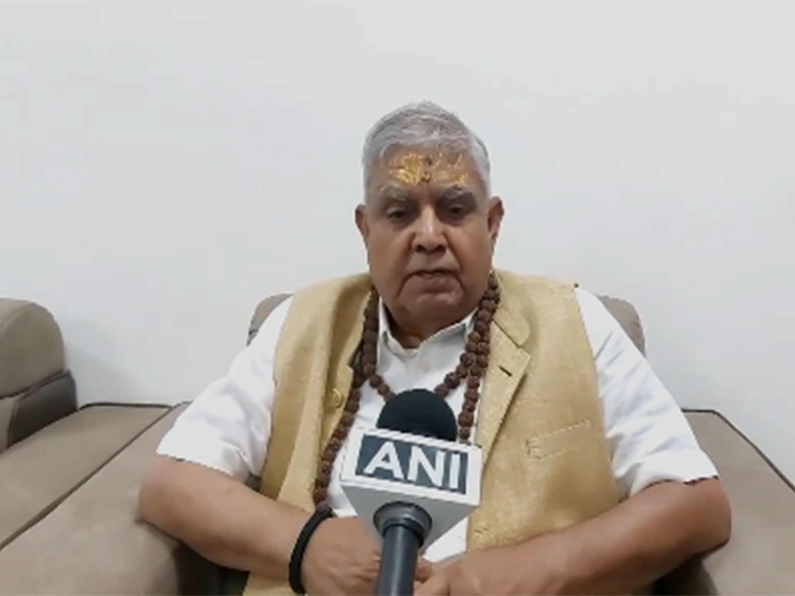 Former Vice-President of India, Jagdeep Dhankhar (photo/ANI) Former Vice-President of India, Jagdeep Dhankhar (photo/ANI)