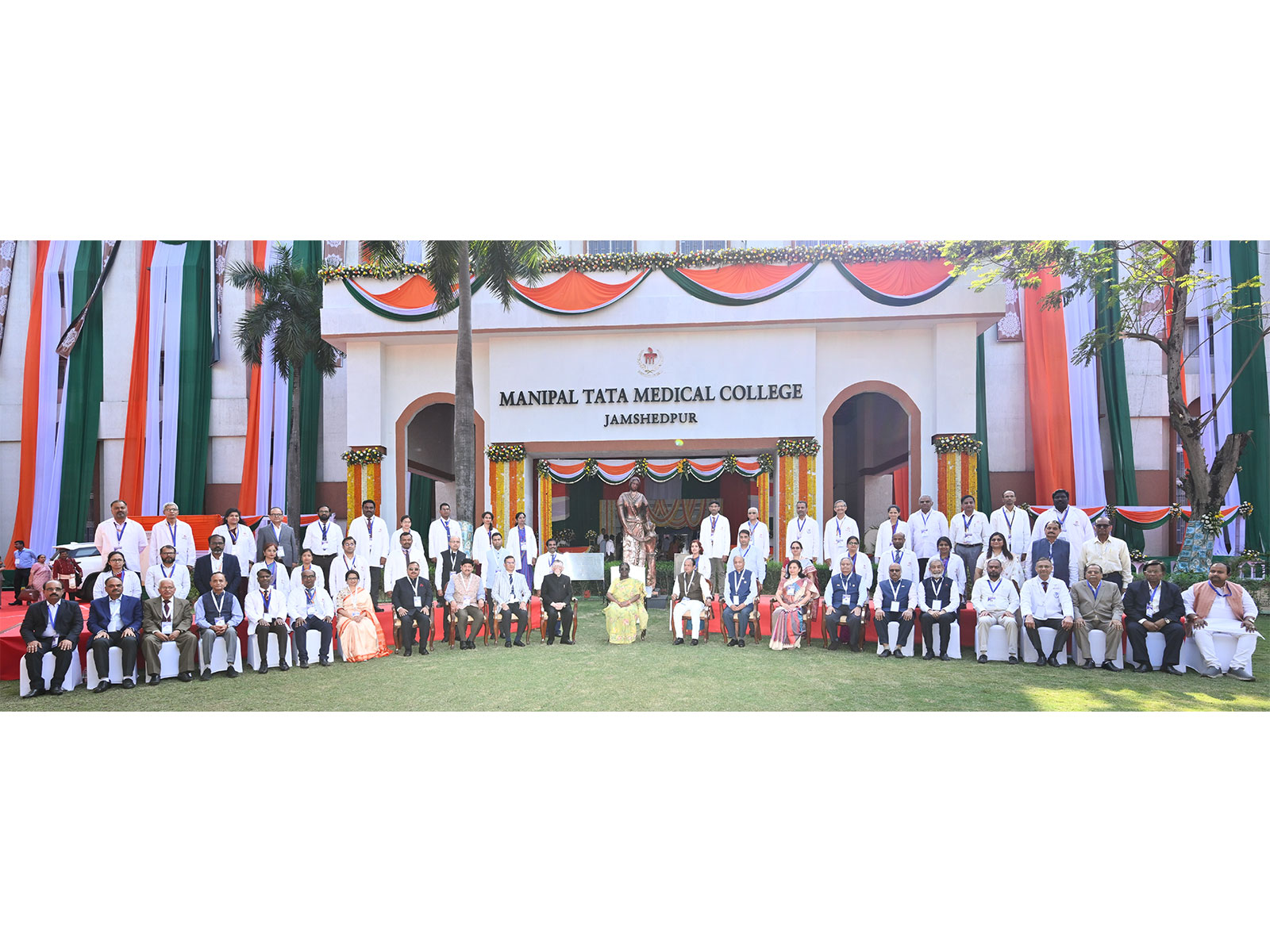 Hon’ble President of India, Smt. Droupadi Murmu at Manipal Tata Medical College (MTMC), Jamshedpur, a premier constituent unit of the Manipal Academy of Higher Education (MAHE)