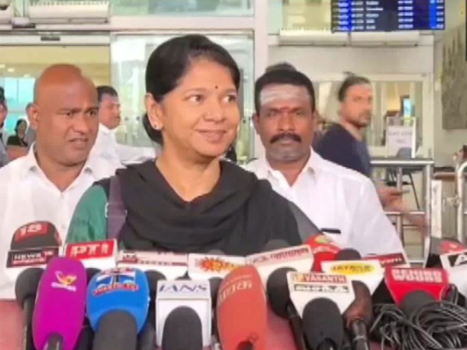 DMK MP Kanimozhi Karunanidhi (Photo/ANI)