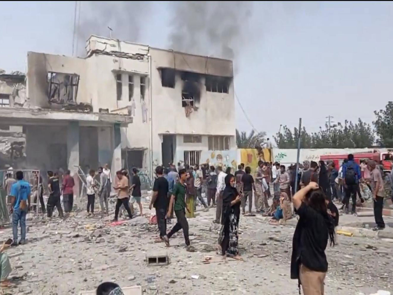 Image from the strikes (Photo: X@araghchi) Image from the strikes (Photo: X@araghchi)