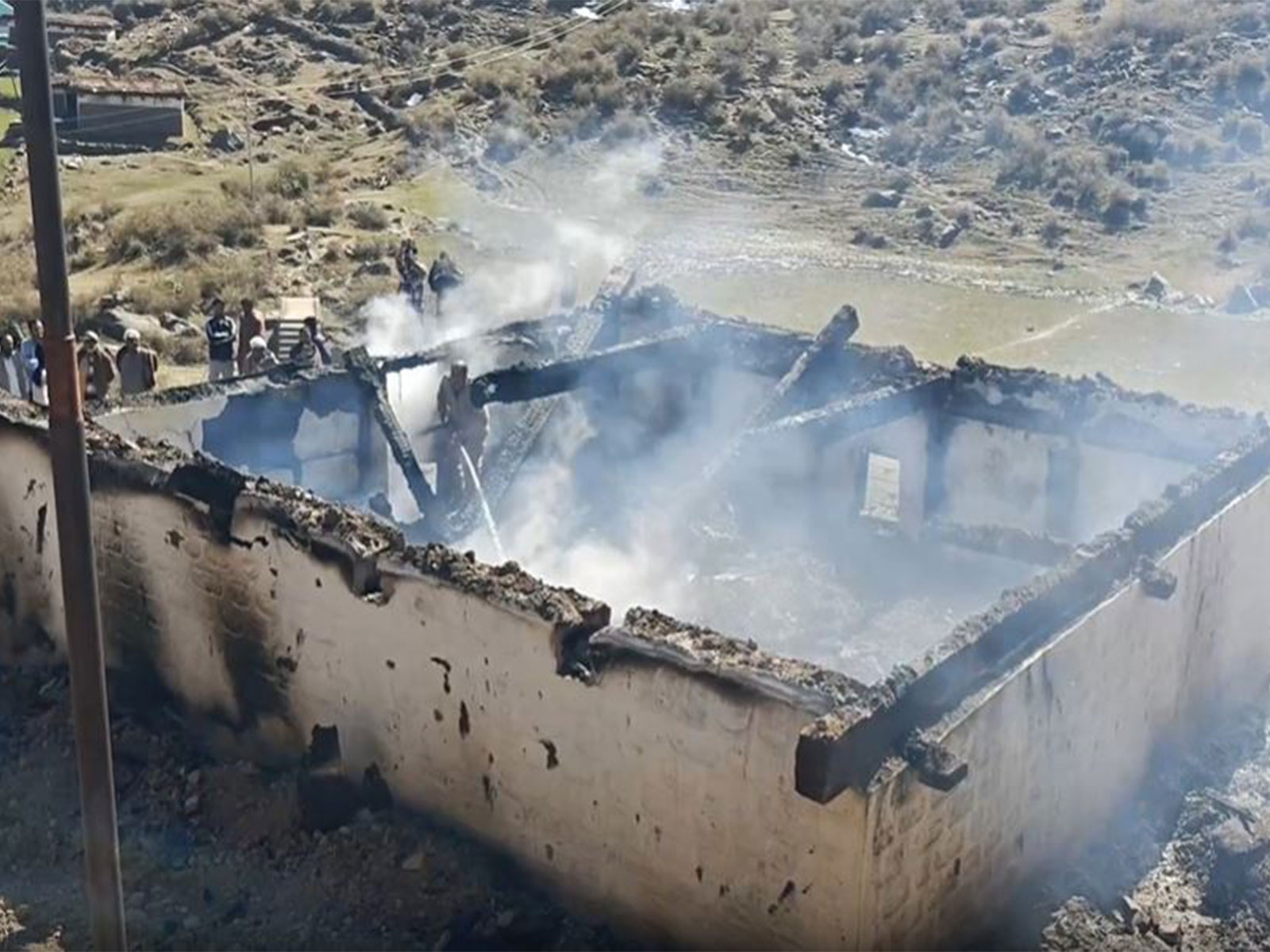 Visuals from the spot (Photo/ANI)