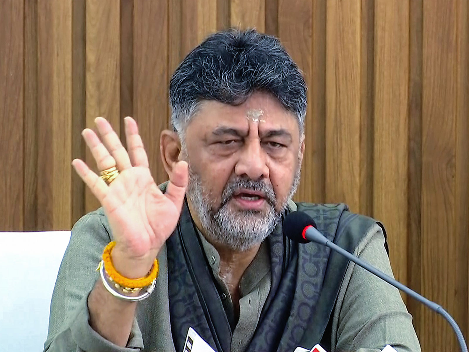  Karnataka Deputy Chief Minister DK Shivkumar (File Photo/ANI)