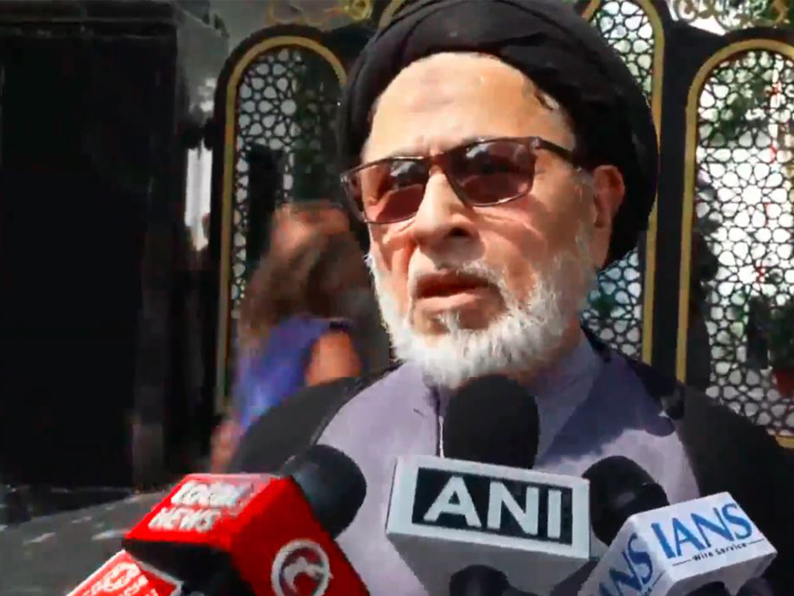Imam of Shia Jama Masjid, Maulana Mohd Ali Mohsin Taqvi (Photo/ANI) Imam of Shia Jama Masjid, Maulana Mohd Ali Mohsin Taqvi (Photo/ANI)