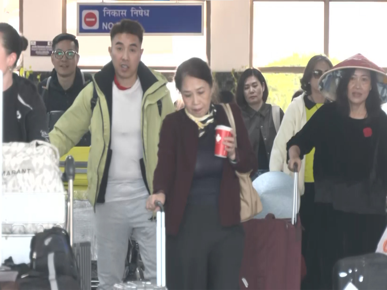 Tourists stranded at Dharamshala- Kangra airports amid ongoing tensions between Israel and Iran (Photo/ANI) Tourists stranded at Dharamshala- Kangra airports amid ongoing tensions between Israel and Iran (Photo/ANI)