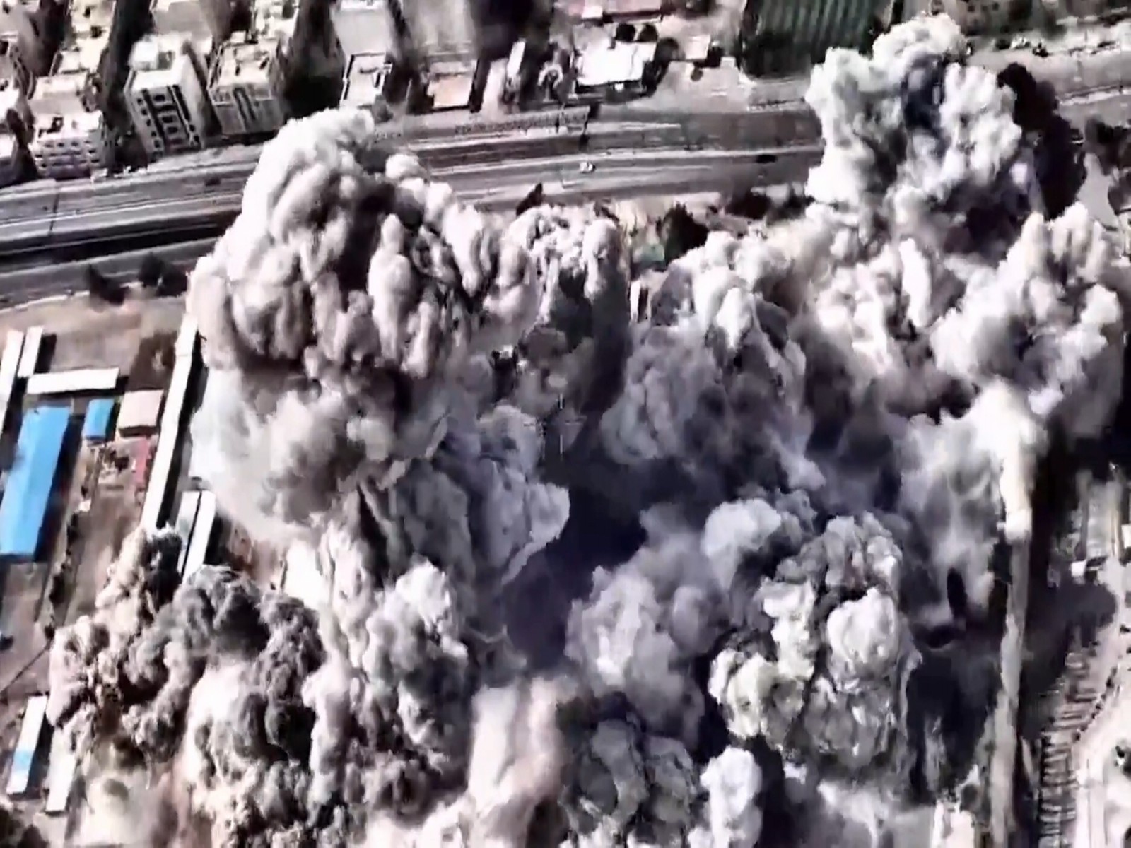 Screengrab of video of airstrike released by the IDF (Photo: X@IDF)