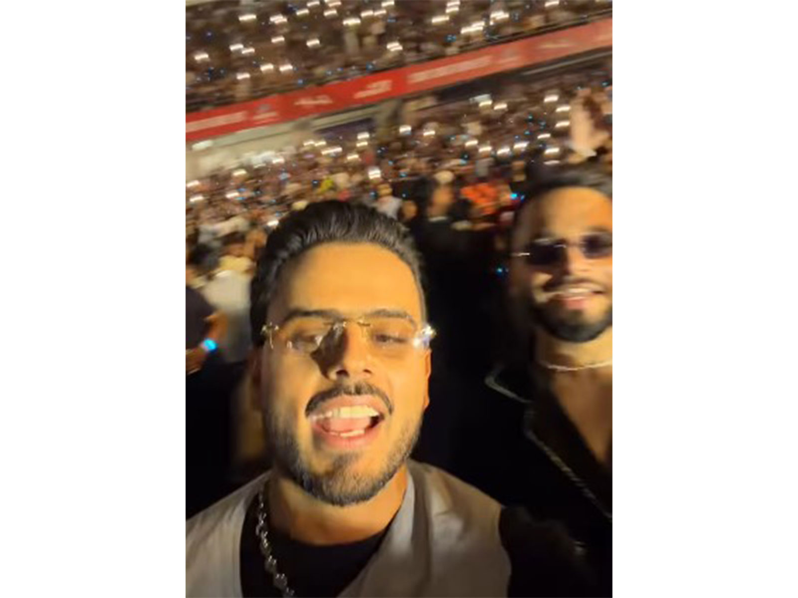 Cricketers Nitish Rana and Suyash Sharma (Image source: Nitish's Instagram)