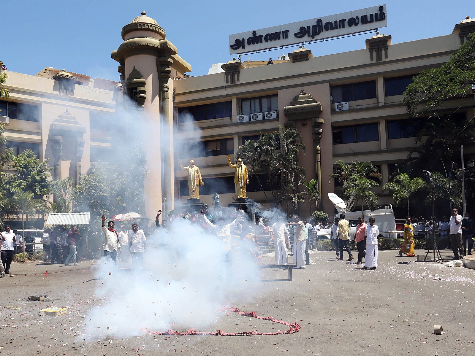DMK Headquarter in Chennai (File Photo/ANI)