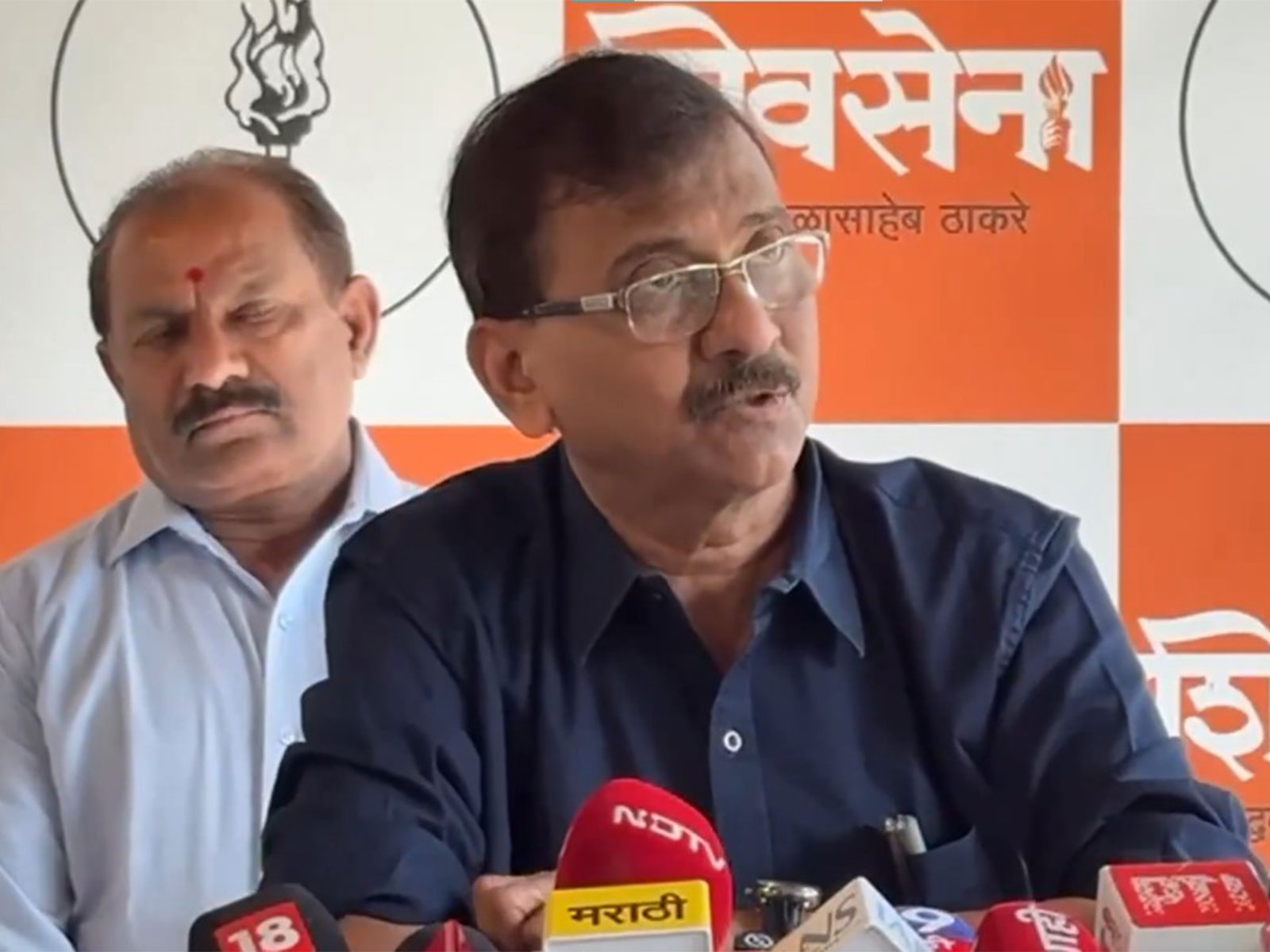 Shiv Sena (UBT) MP Sanjay Raut (Photo/ANI)