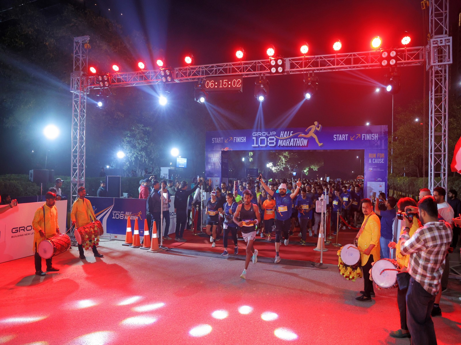 Over 1,500 runners participate in Group 108’s “Run for a Cause” Half Marathon 2026 at ONE FNG, Noida, promoting inclusive sports in association with IBSA