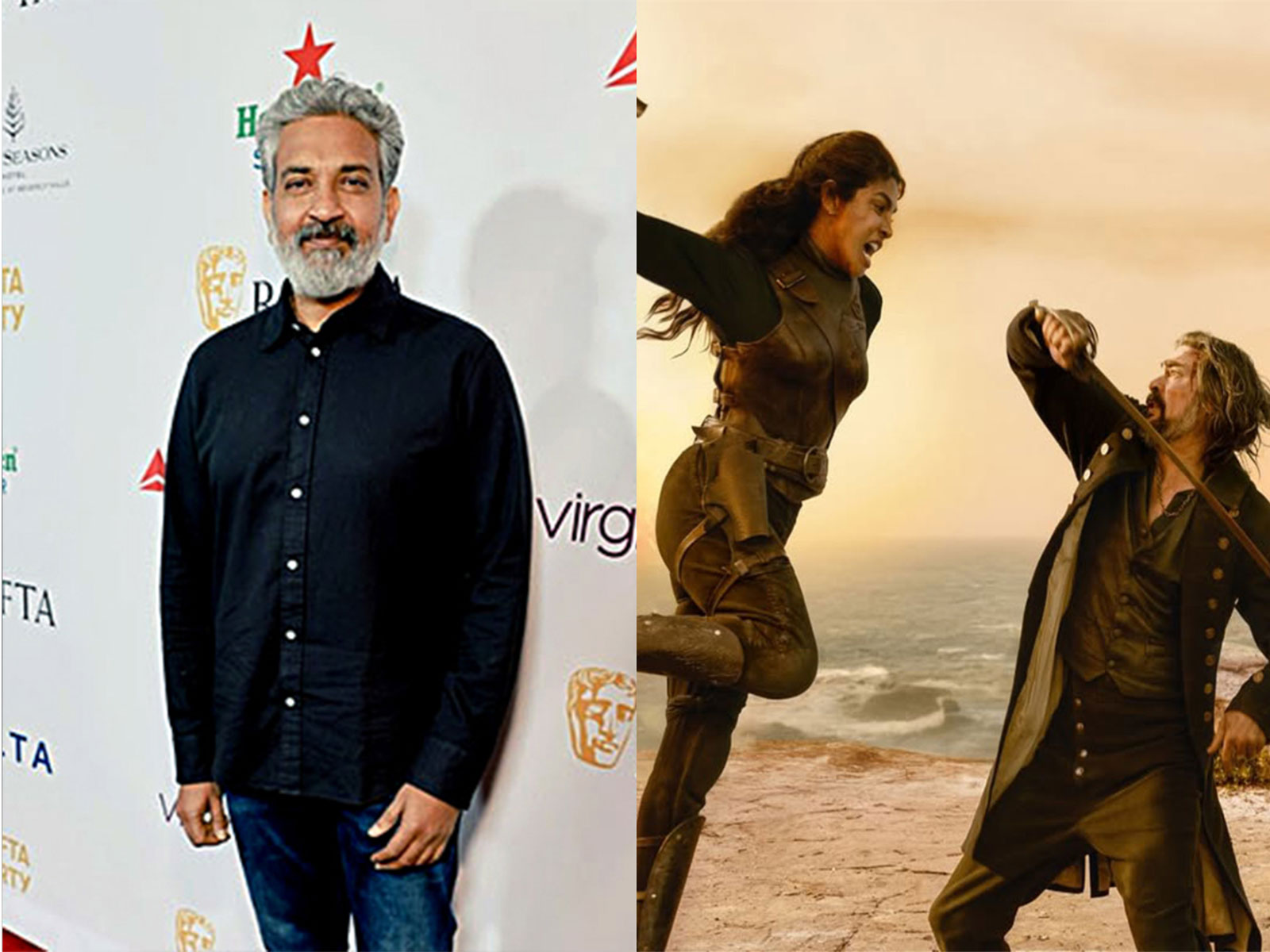 SS Rajamouli, glimpse from The Bluff (File Photo/ANI, instagram@priyankachopra)