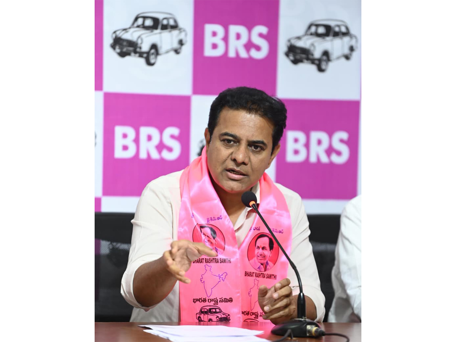 BRS Working President KT Rama Rao (Photo/BRS) BRS Working President KT Rama Rao (Photo/BRS)