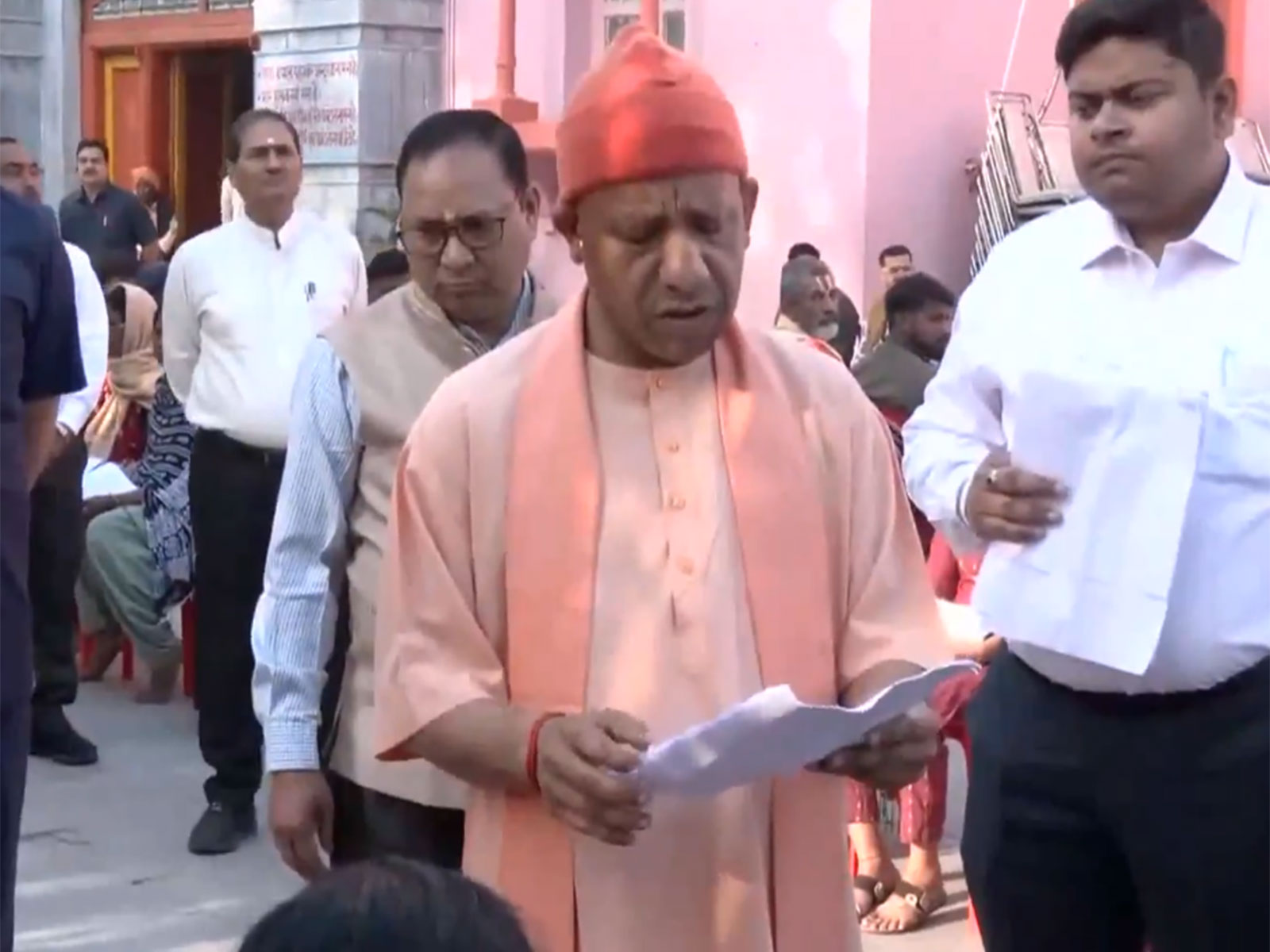 Uttar Pradesh Chief Minister Yogi Adityanath (Photo/ANI)