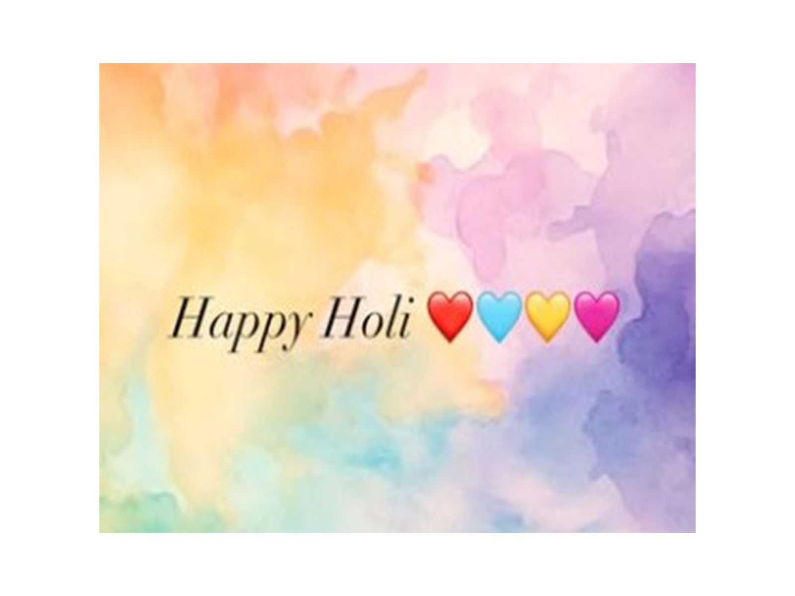 Happy Holi greeting (Image source: Kareena Kapoor Khan's Instagram handle) Happy Holi greeting (Image source: Kareena Kapoor Khan's Instagram handle)