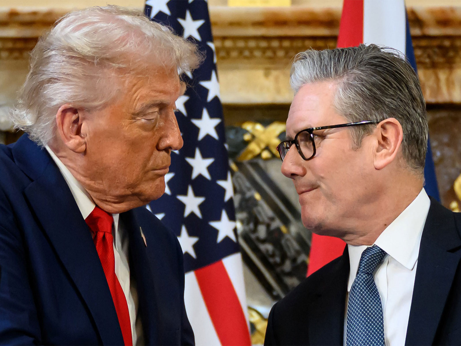 US President Donald Trump and UK PM Keir Starmer (File Photo/ Reuters)