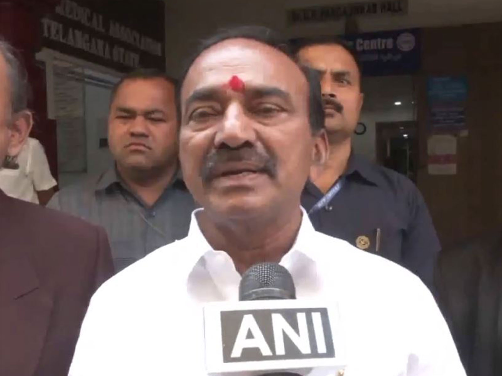 BJP MP Eatala Rajendar (Photo/ANI)