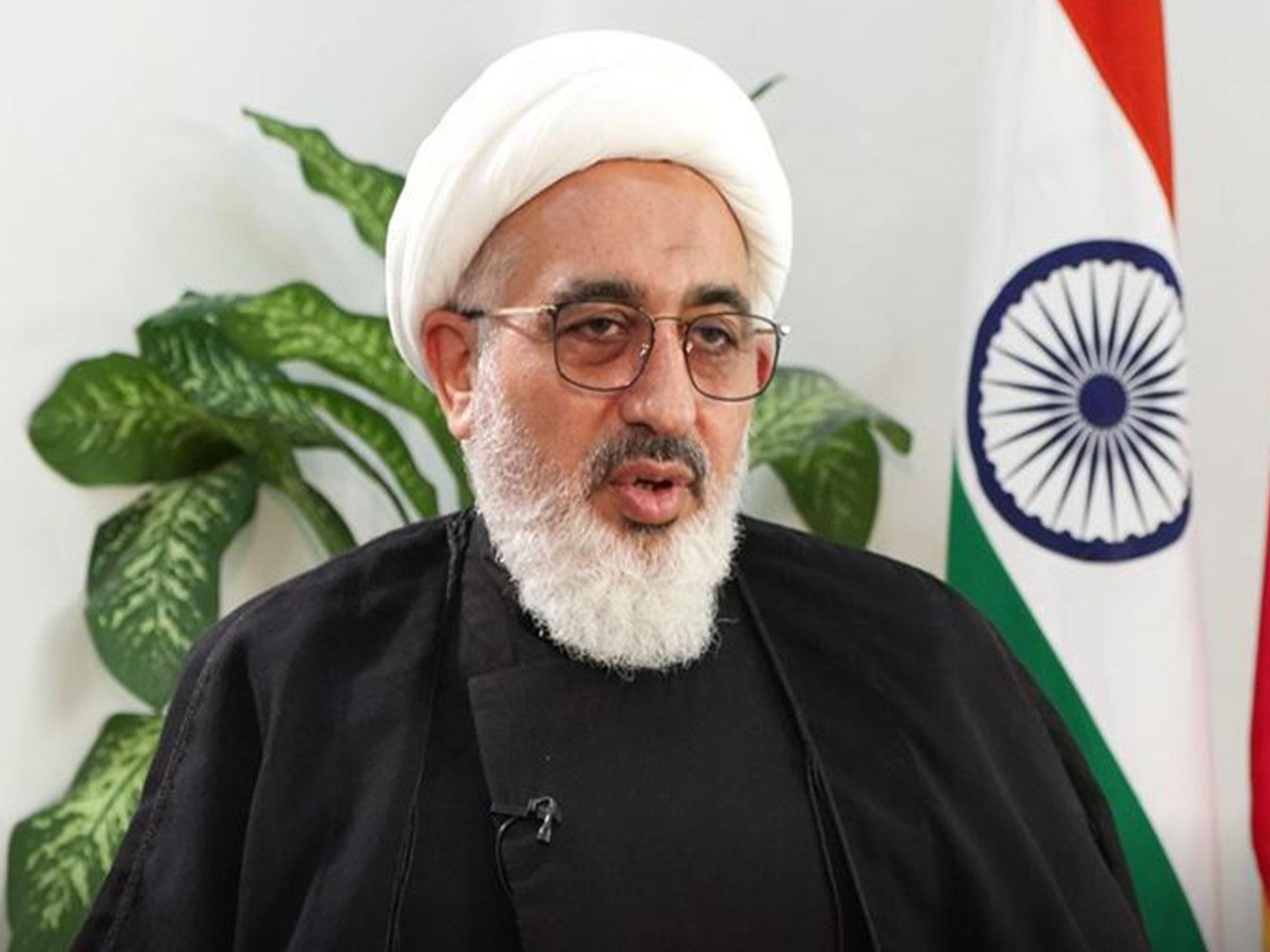 Abdul Majeed Hakeem Ilahi, Special representative of the supreme leader of Iran (Photo/ANI) Abdul Majeed Hakeem Ilahi, Special representative of the supreme leader of Iran (Photo/ANI)