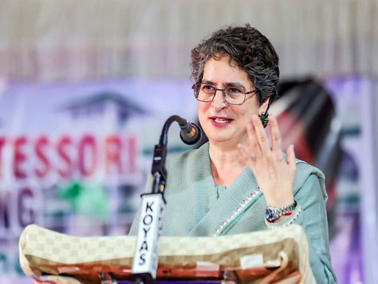 Congress MP Priyanka Gandhi Vadra (Photo/ANI) Congress MP Priyanka Gandhi Vadra (Photo/ANI)