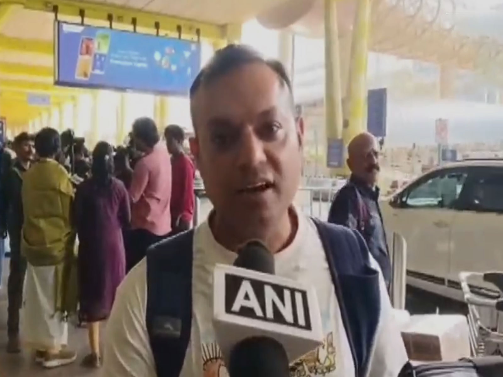 Passenger on board the flight (Photo/ANI)