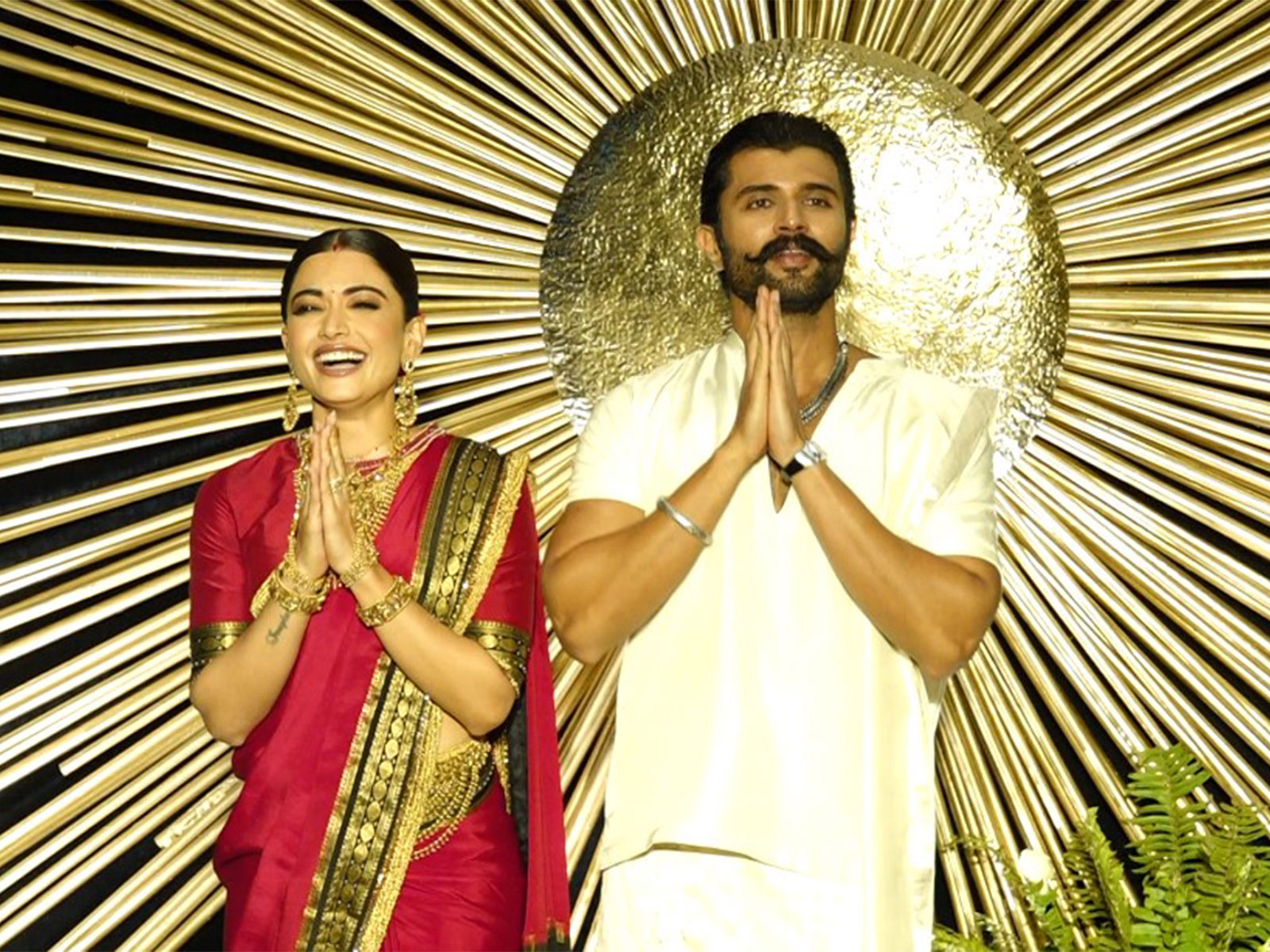 Rashmika Mandanna and Vijay Deverakonda (Image source: ANI) Rashmika Mandanna and Vijay Deverakonda (Image source: ANI)