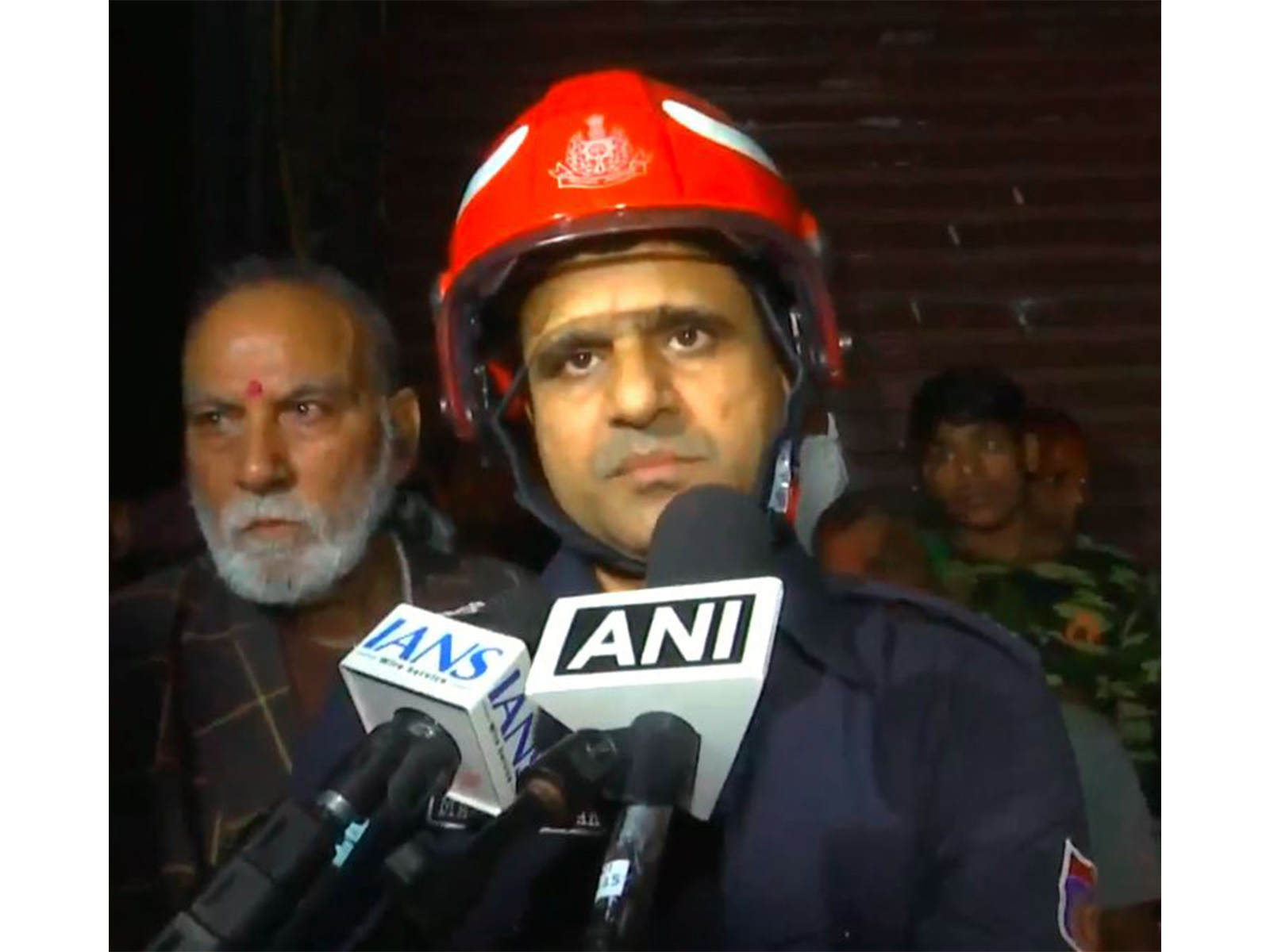 Fire Officer Manish Kumar (Photo/ANI) Fire Officer Manish Kumar (Photo/ANI)