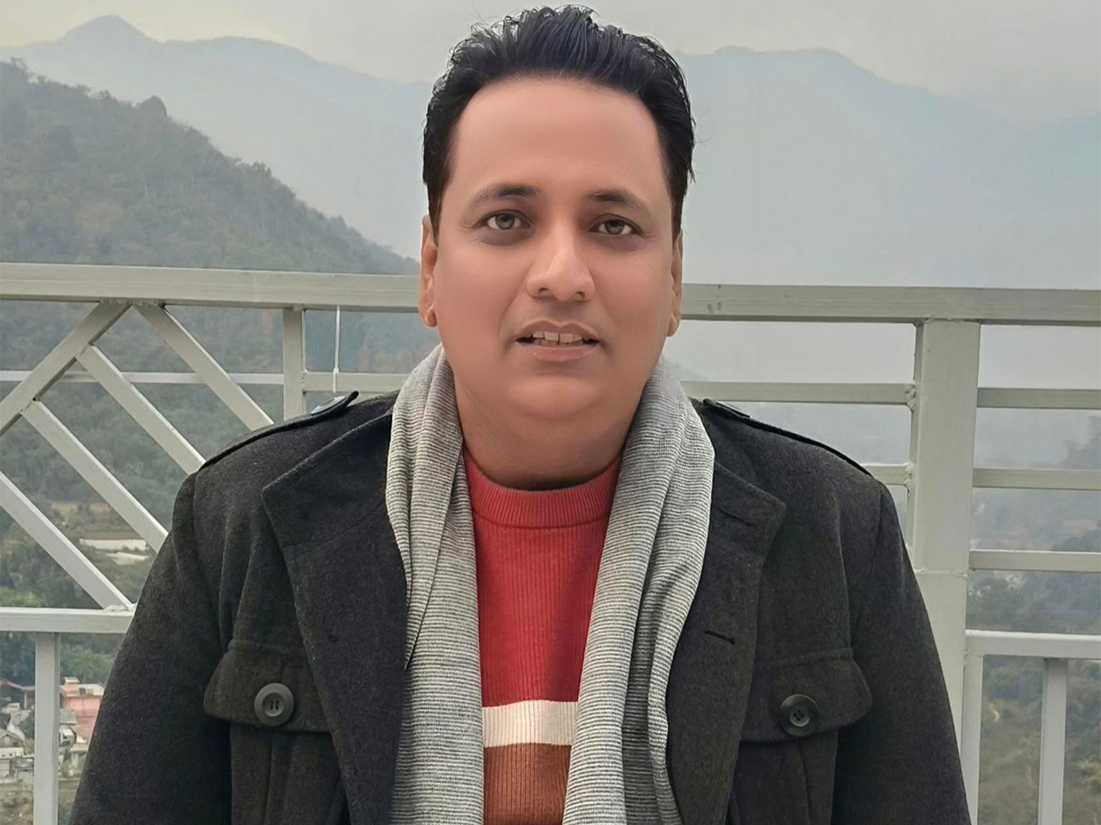 Kangra District Congress Committee president Anurag Sharma. (Photo/@Agnihotriinc)