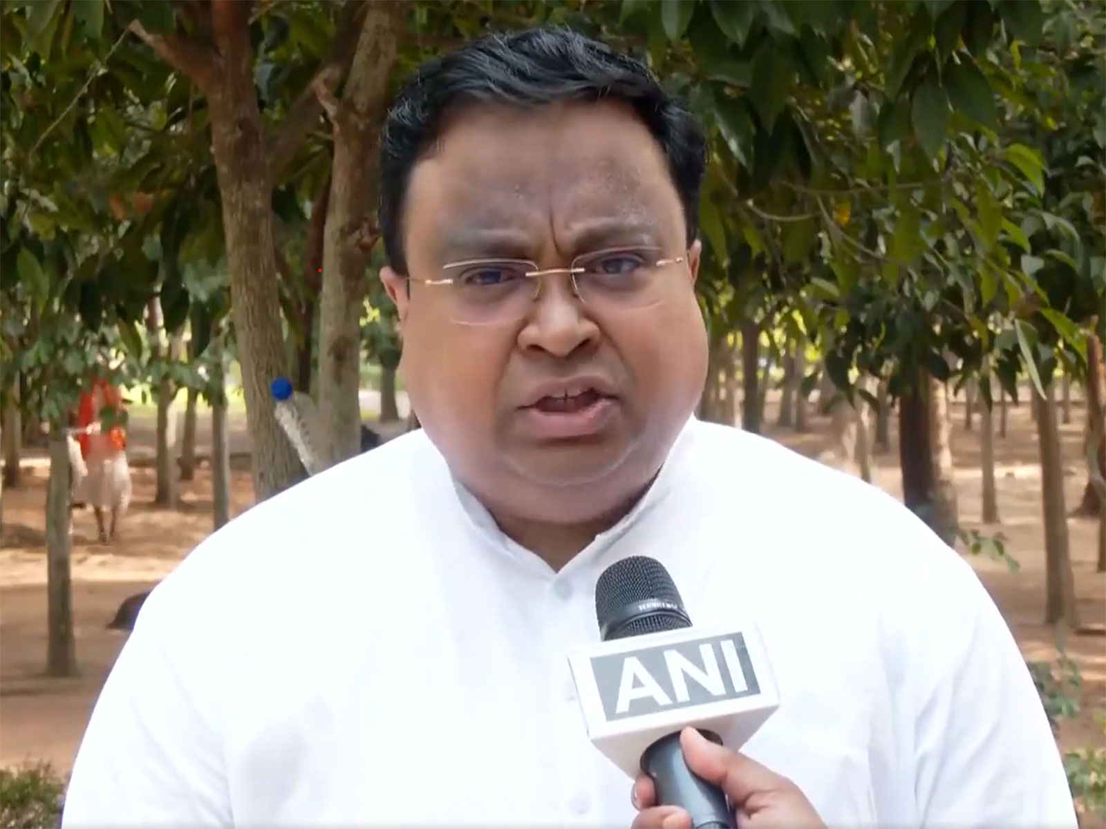 BJD MP Sasmit Patra (Photo/ANI)