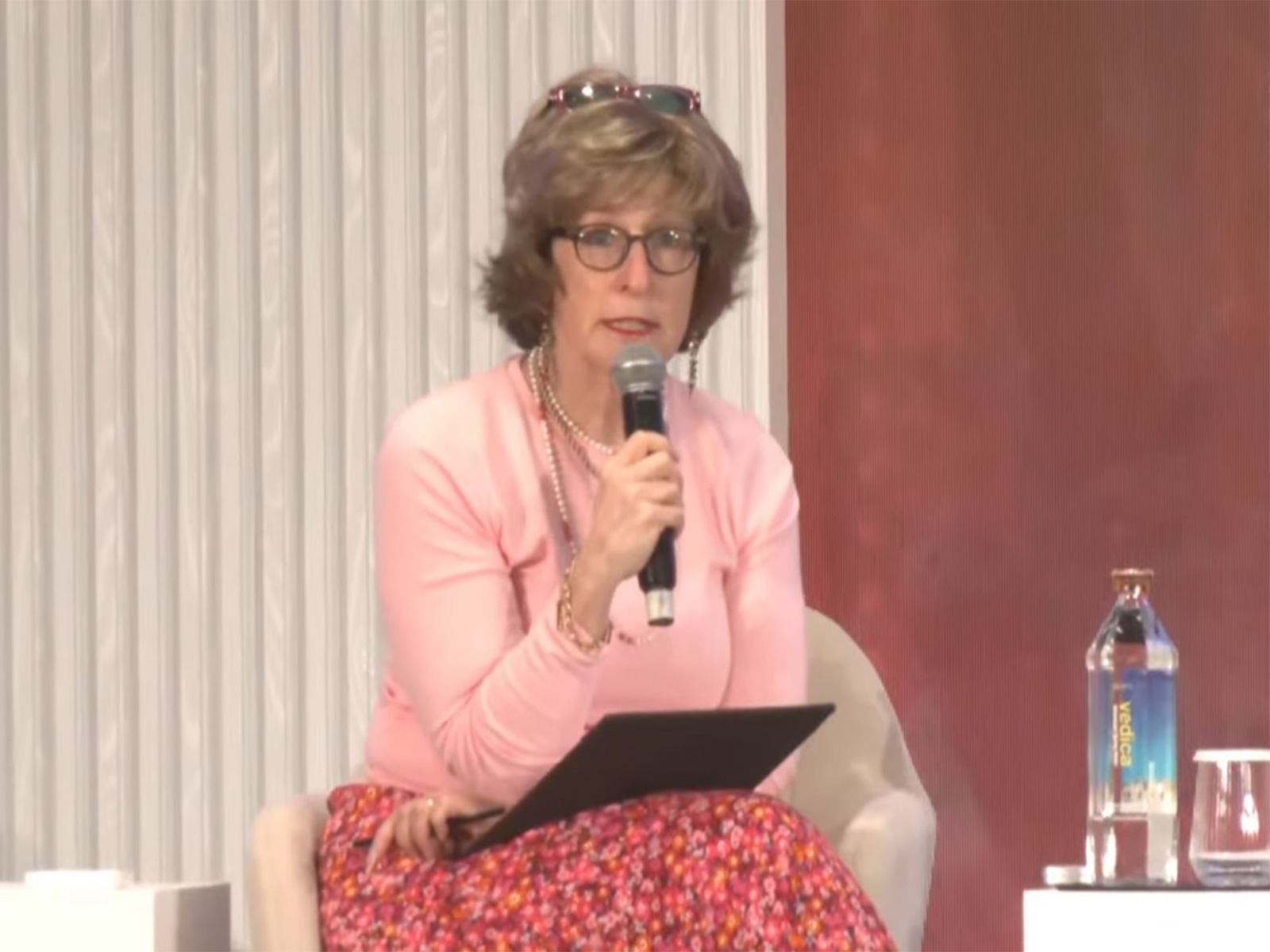 Bonnie Glick, Adjunct Senior Fellow at the Foundation for Defence of Democracies, speaks during the Raisina Dialogue 2026 session ‘Beyond Strategic Ambiguity: Rethinking Deterrence in the Taiwan Strait’ in New Delhi. (Photo/ANI)