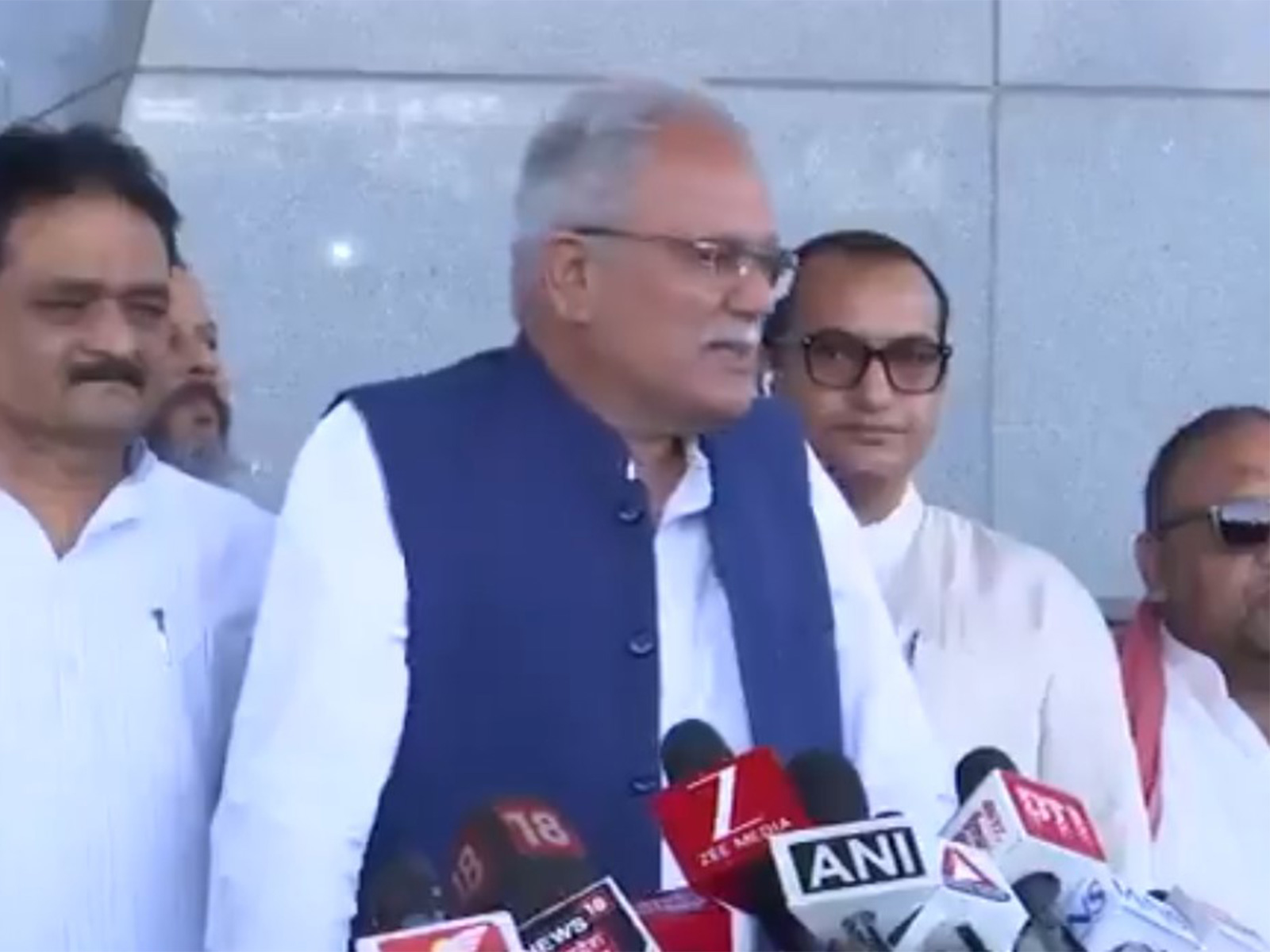  Former Chhattisgarh Chief Minister and senior Congress leader Bhupesh Baghel (Photo/ANI)