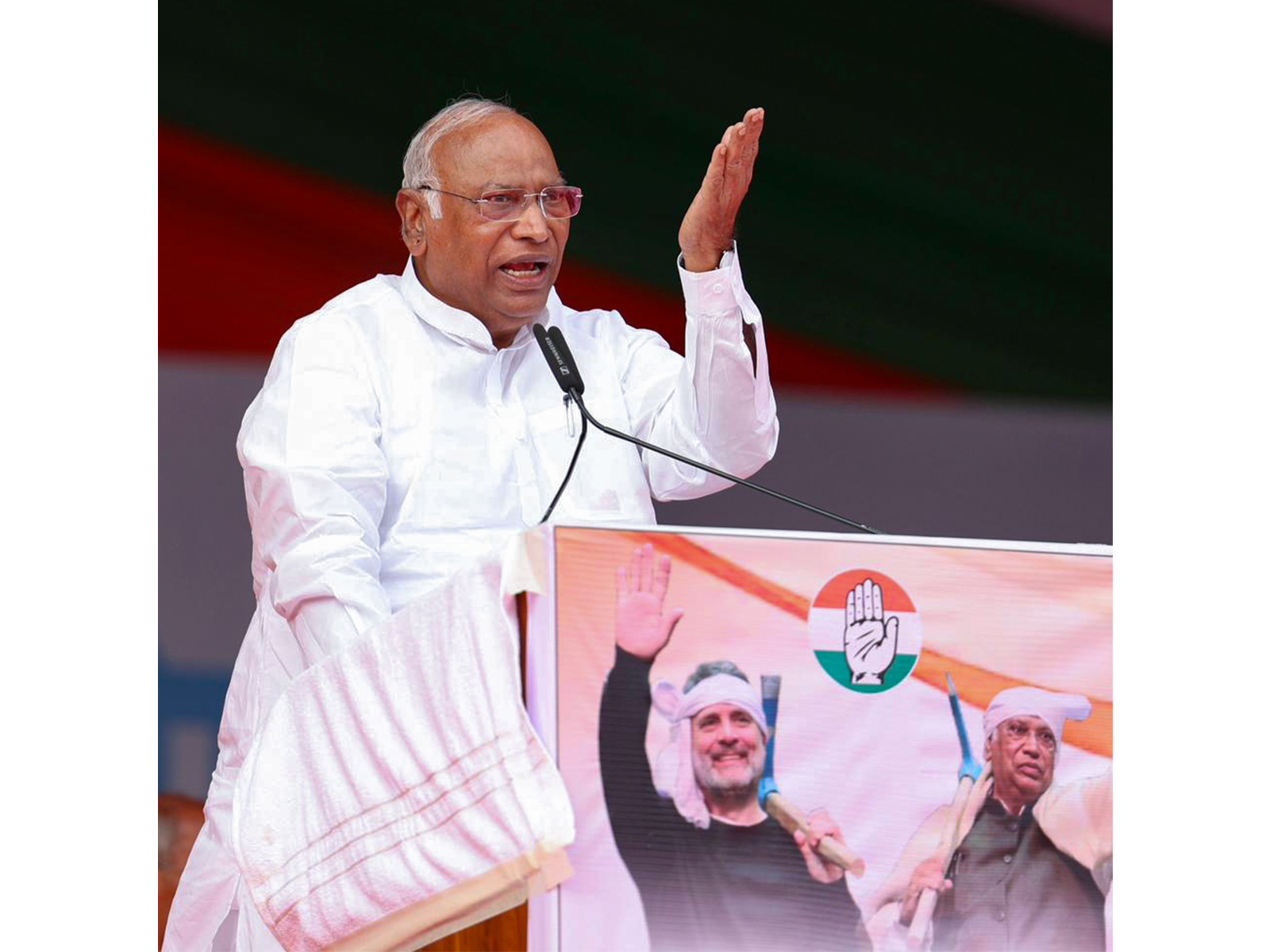 Congress President Mallikarjun Kharge (Photo/ANI)