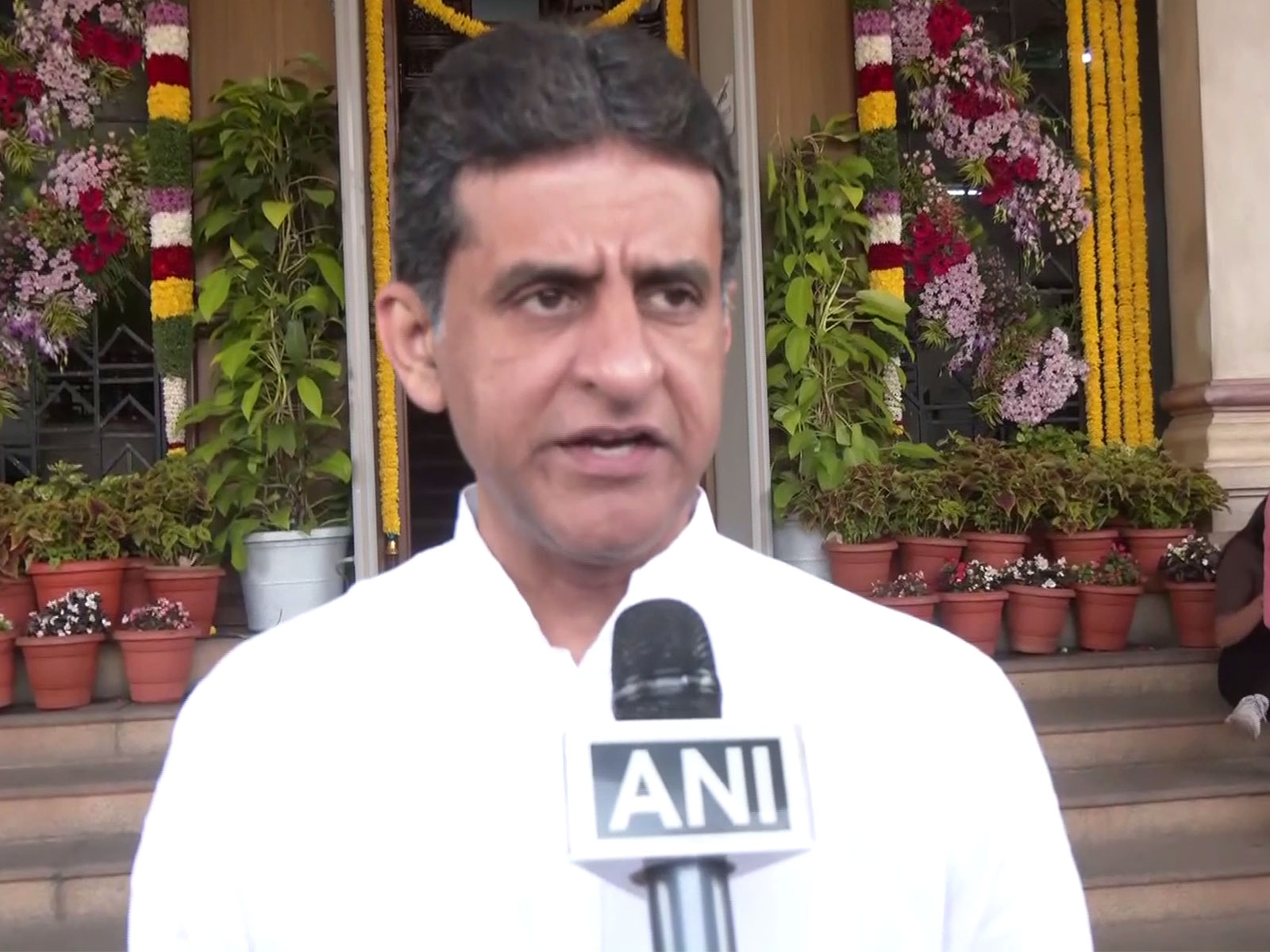 Congress MLA Rizwan Arshad (Photo/ ANI)