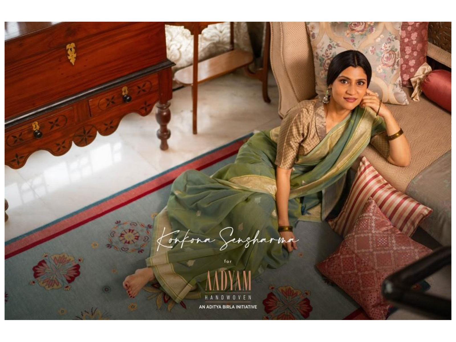 Aadyam Handwoven collaborates with Konkona Sensharma to bolster its efforts on handloom craftsmanship and artisan livelihoods