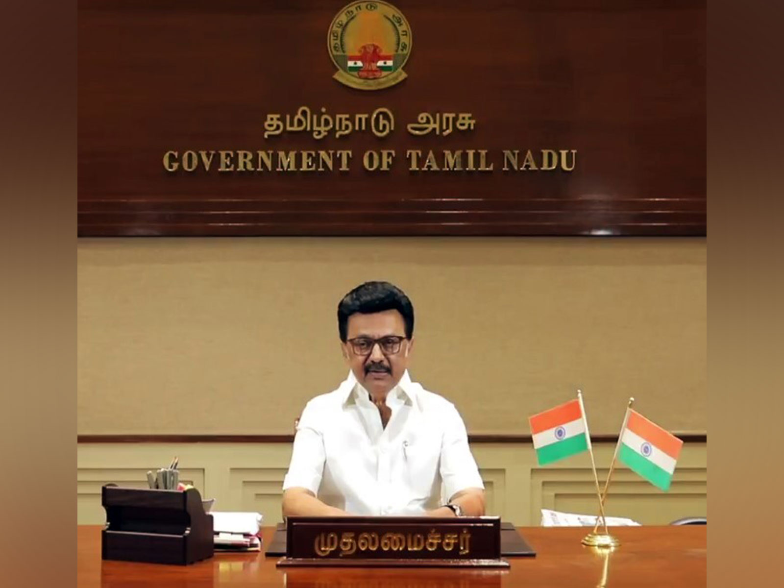 Tamil Nadu Chief Minister MK Stalin (File Photo/ANI)