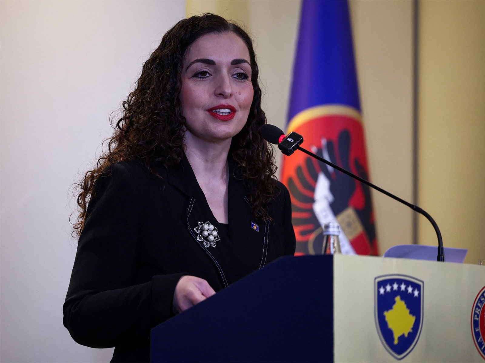 Kosovo President Vjosa Osmani (Photo/Reuters)