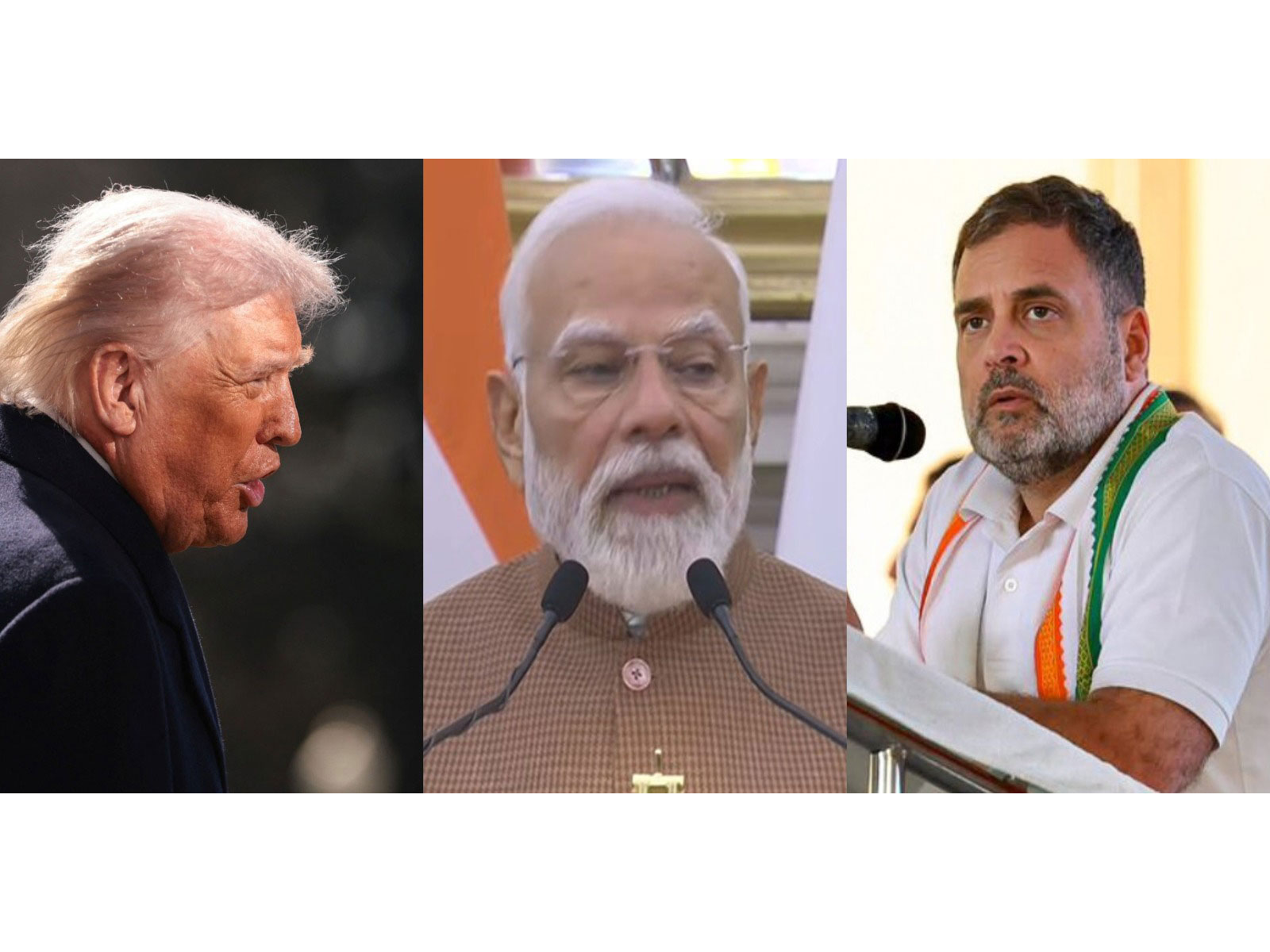 Opposition slams Modi govt over US waiver on India's purchase of Russian oil (Photo/ANI, Reuters)
