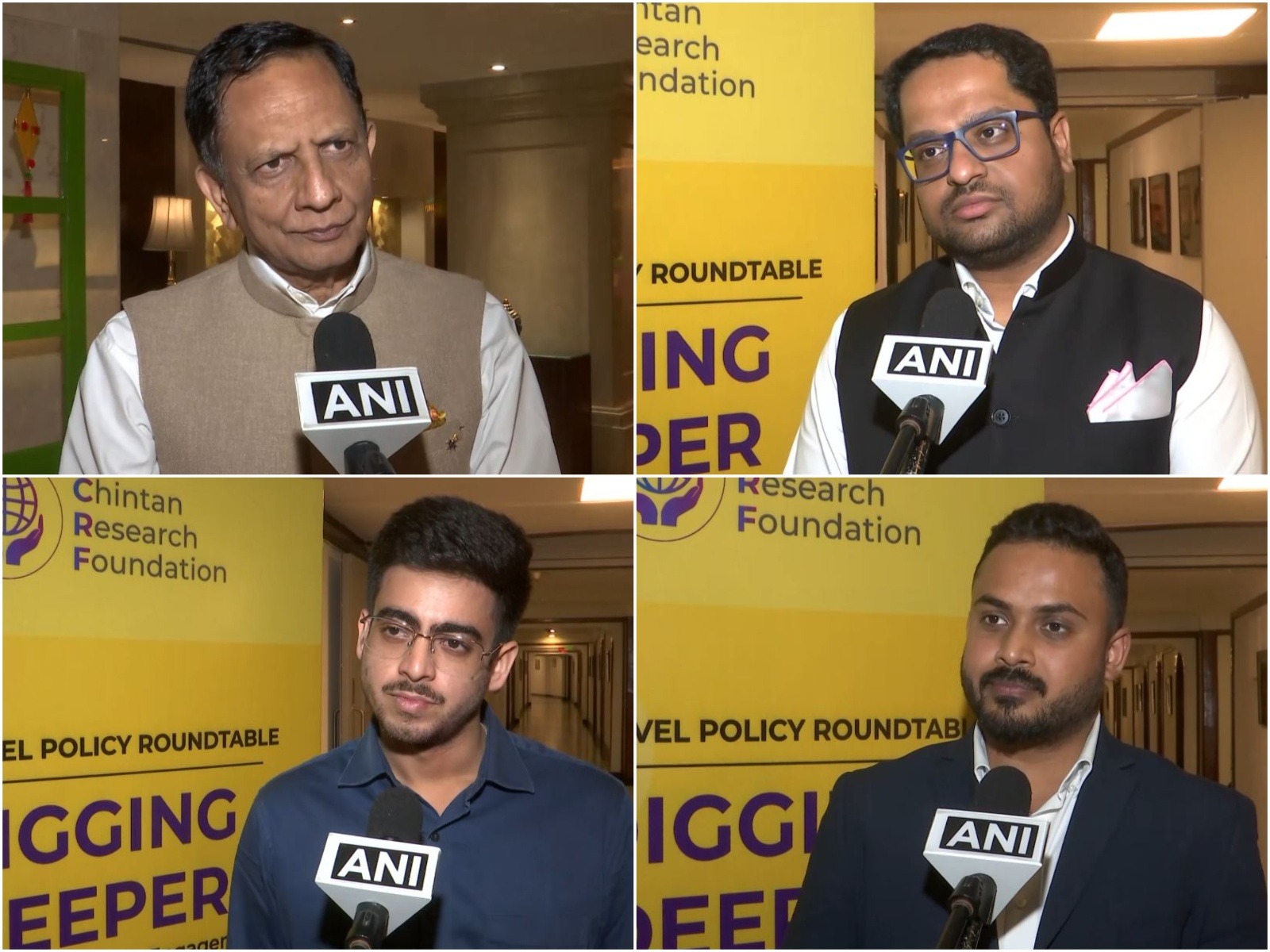 High-Level Policy Roundtable on 'Enhancing Private Sector Engagement for Critical Minerals Exploration in India' (Images: ANI)