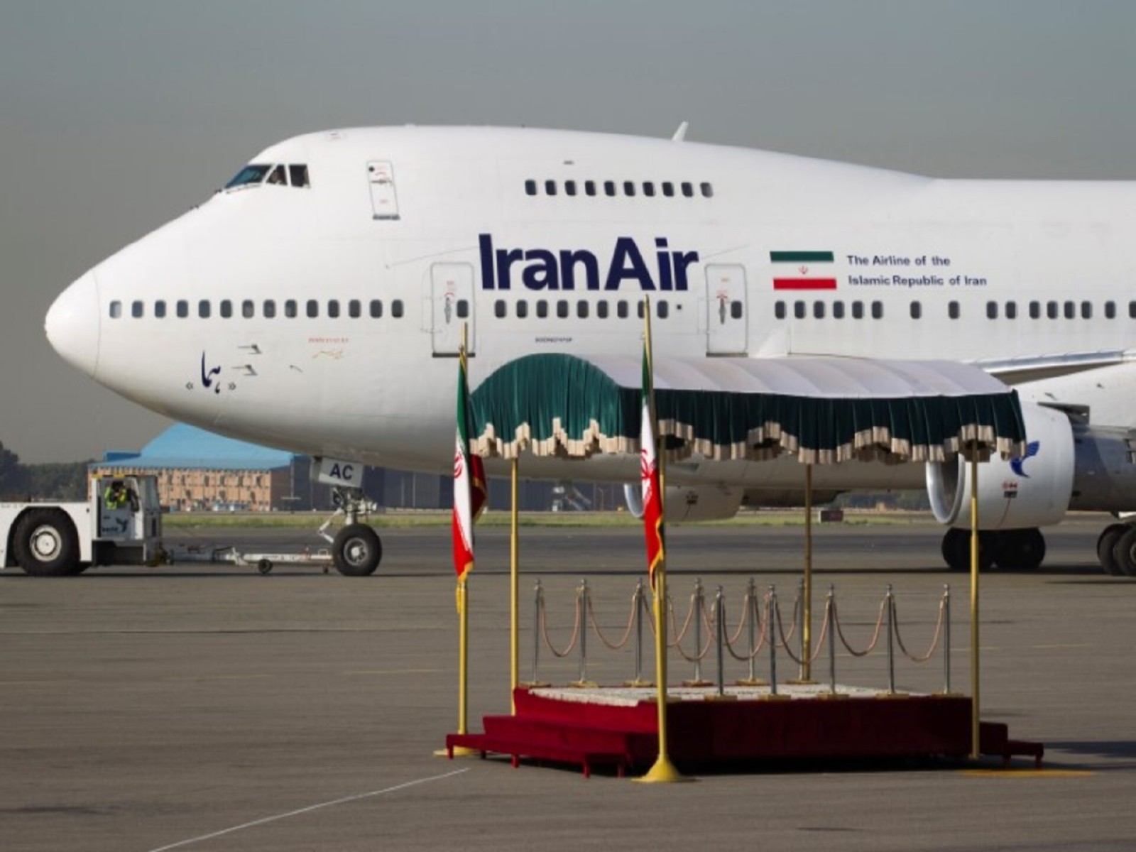 Iran Air Boeing 747SP aircraft seen at Tehran’s Mehrabad Airport. (File Photo/Reuters)