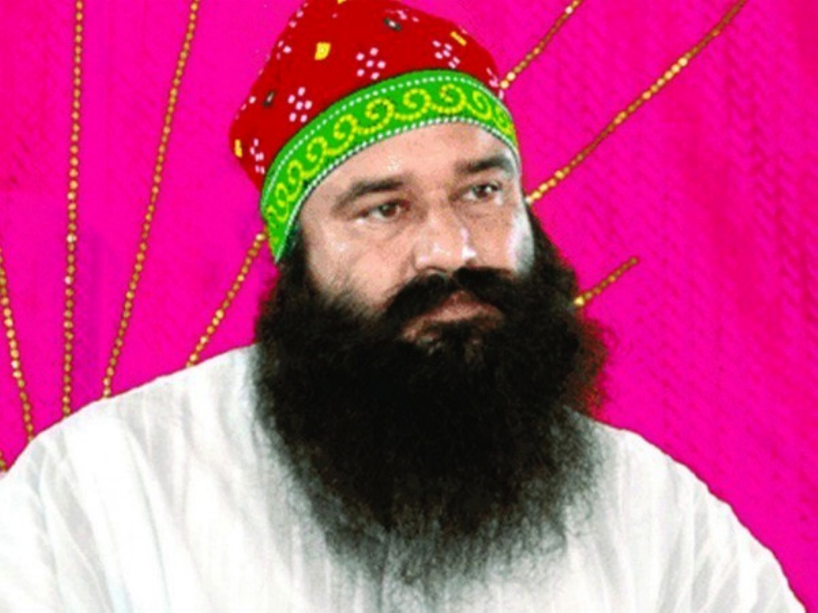 Rape convict and Dera Sacha Sauda chief Gurmeet Ram Rahim Singh (File photo/ANI)