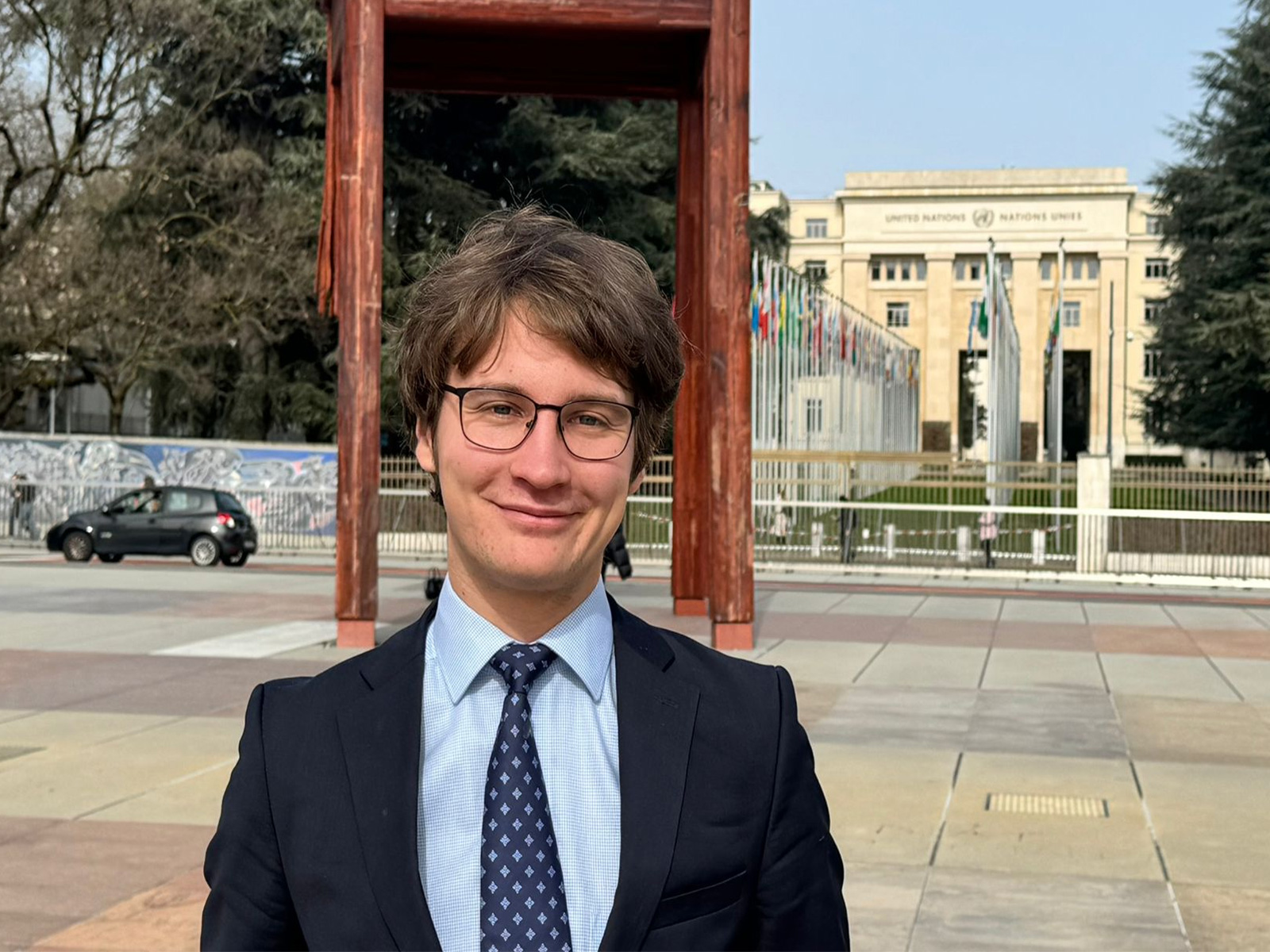 Jan Hübel, master’s student at the University of Oxford (Photo/ANI)