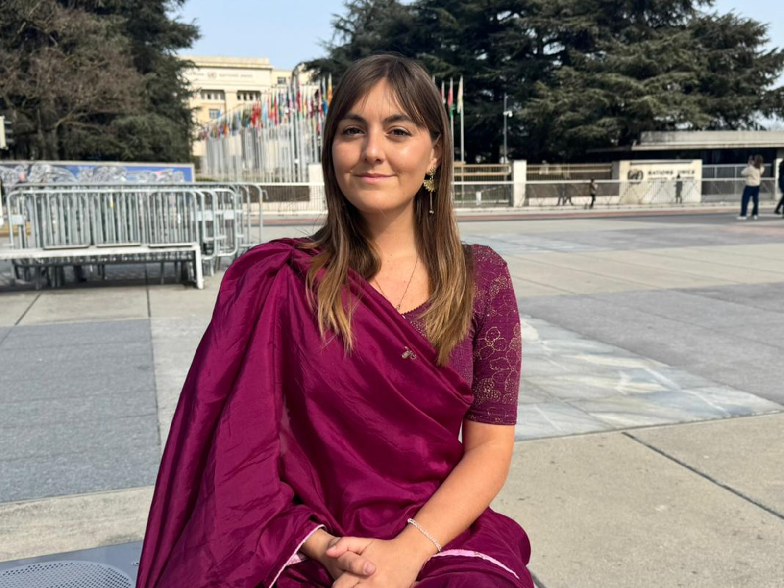 Lara Delutis of Sambhali Trust (Photo/ANI)