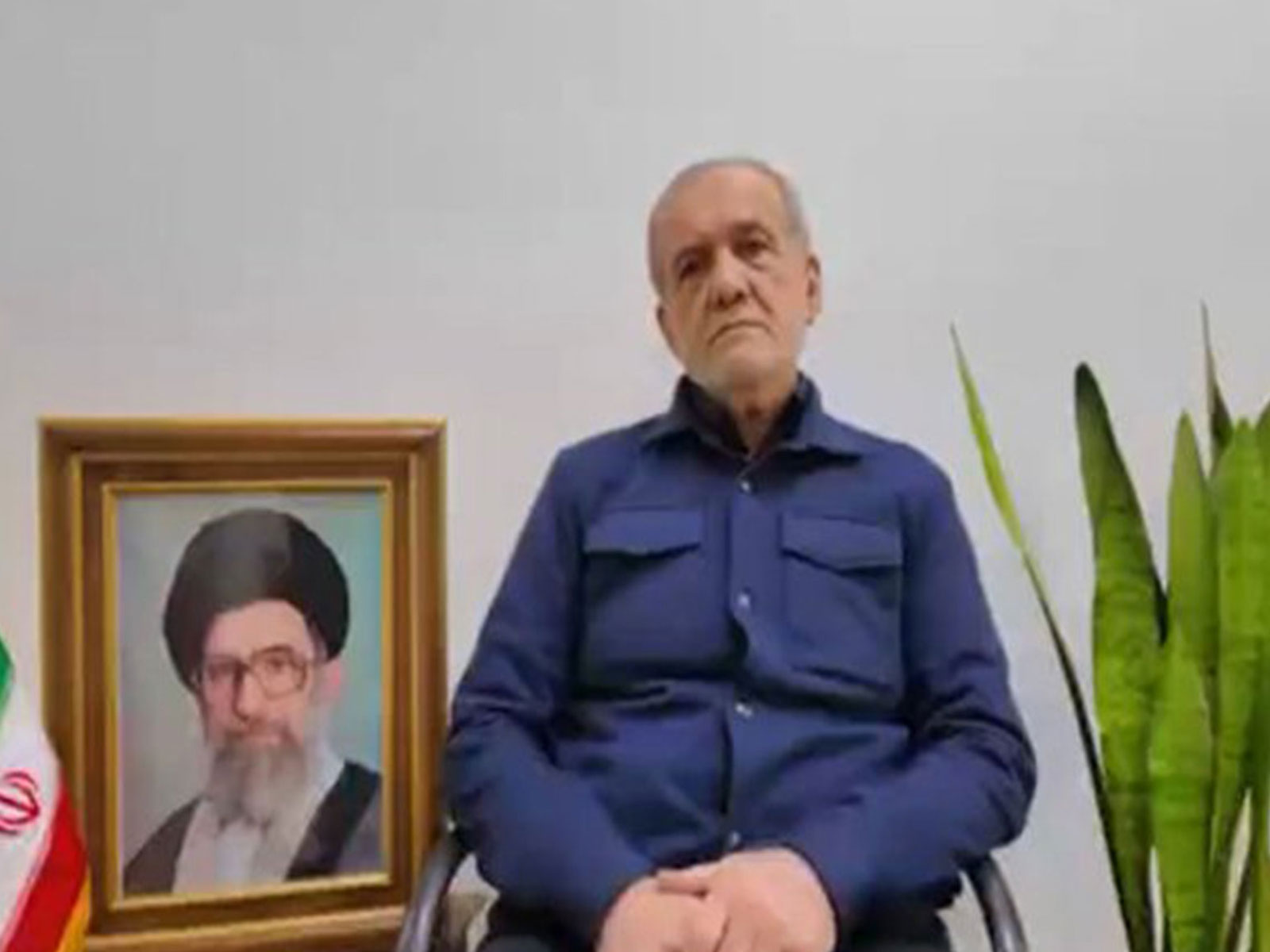 Iranian President Masoud Pezeshkian (Photo/Iran State Media)