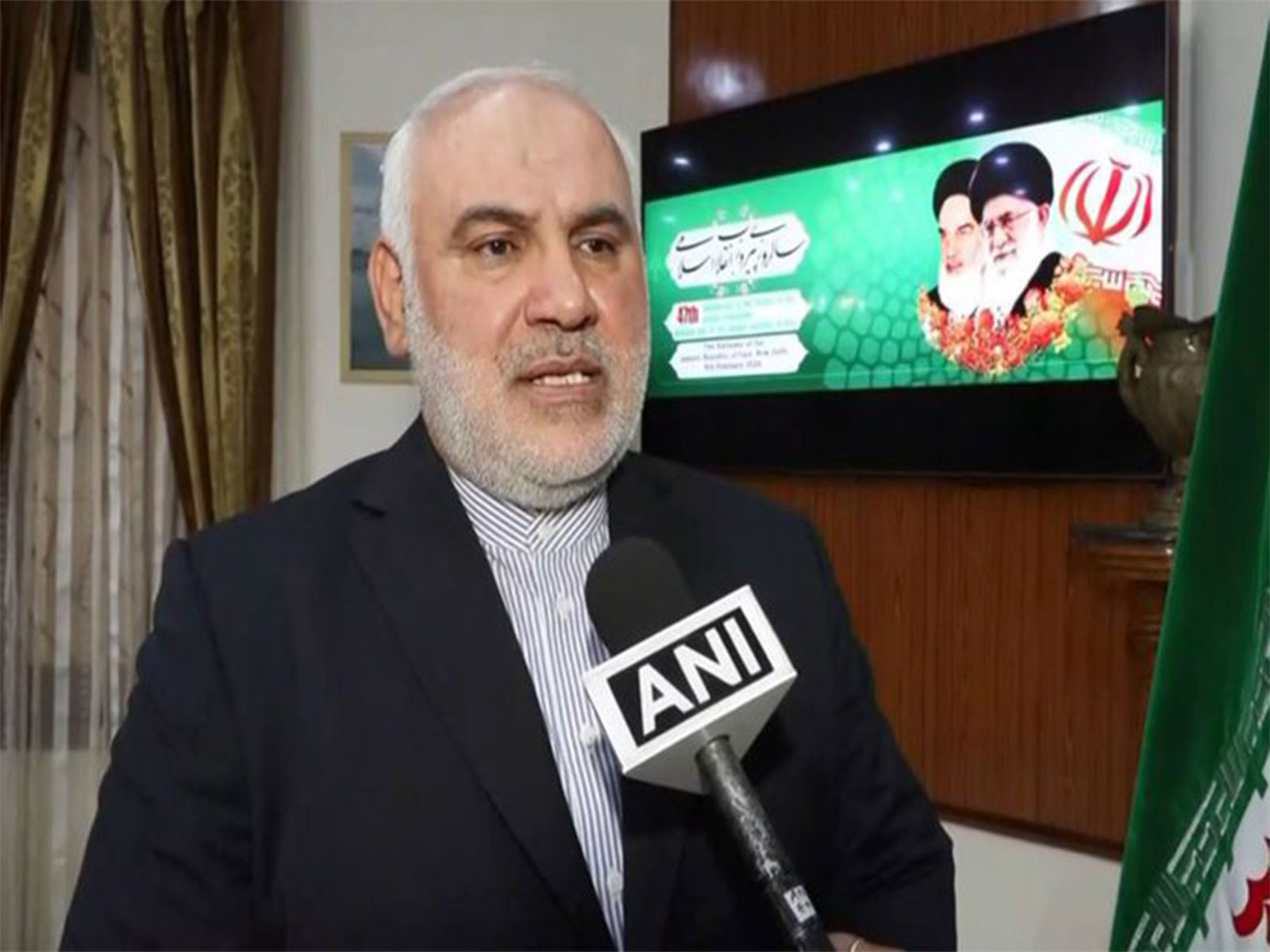 Iran’s Ambassador to India Mohammad Fathali (File Photo/ANI)