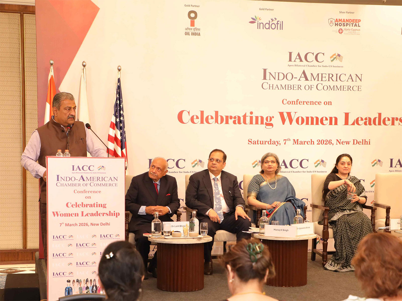 Women to lead India’s ‘Viksit Bharat’ journey: ASG Chetan Sharma (Photo/IACC–SILF Summit)