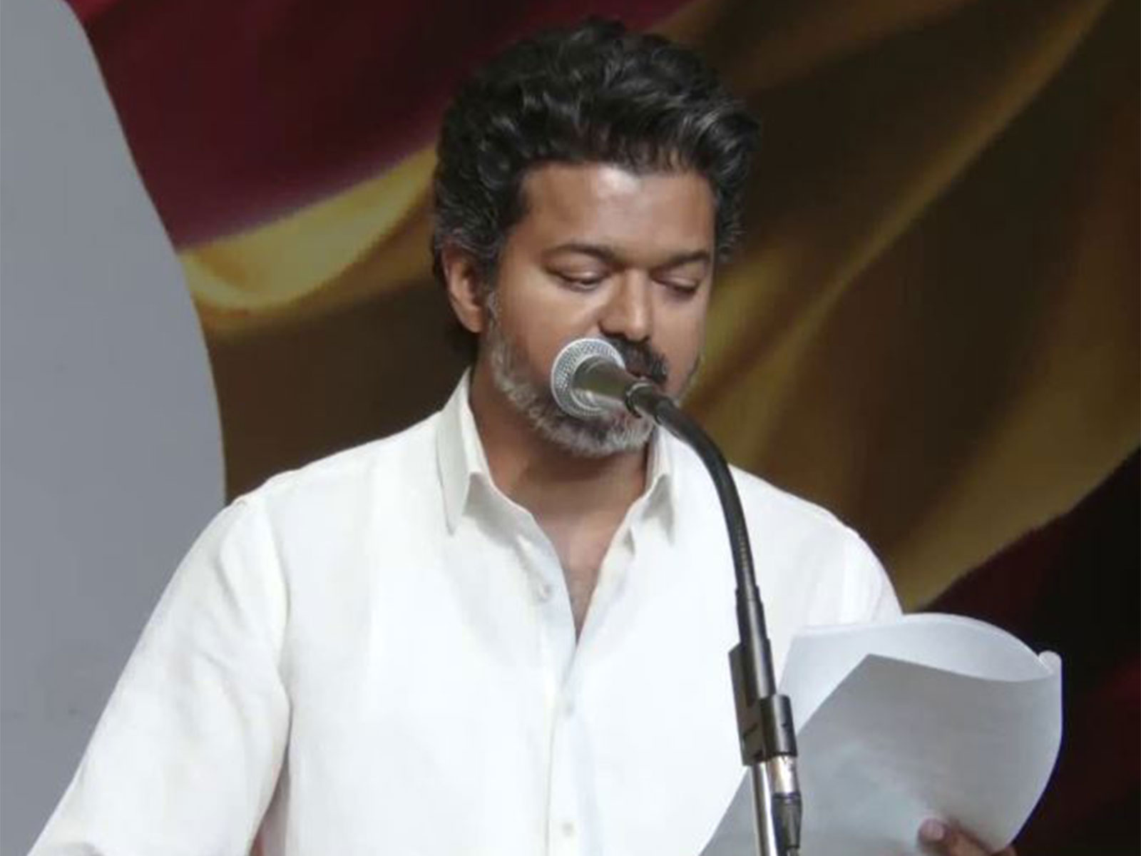 Actor and TVK president Vijay (Photo: ANI)