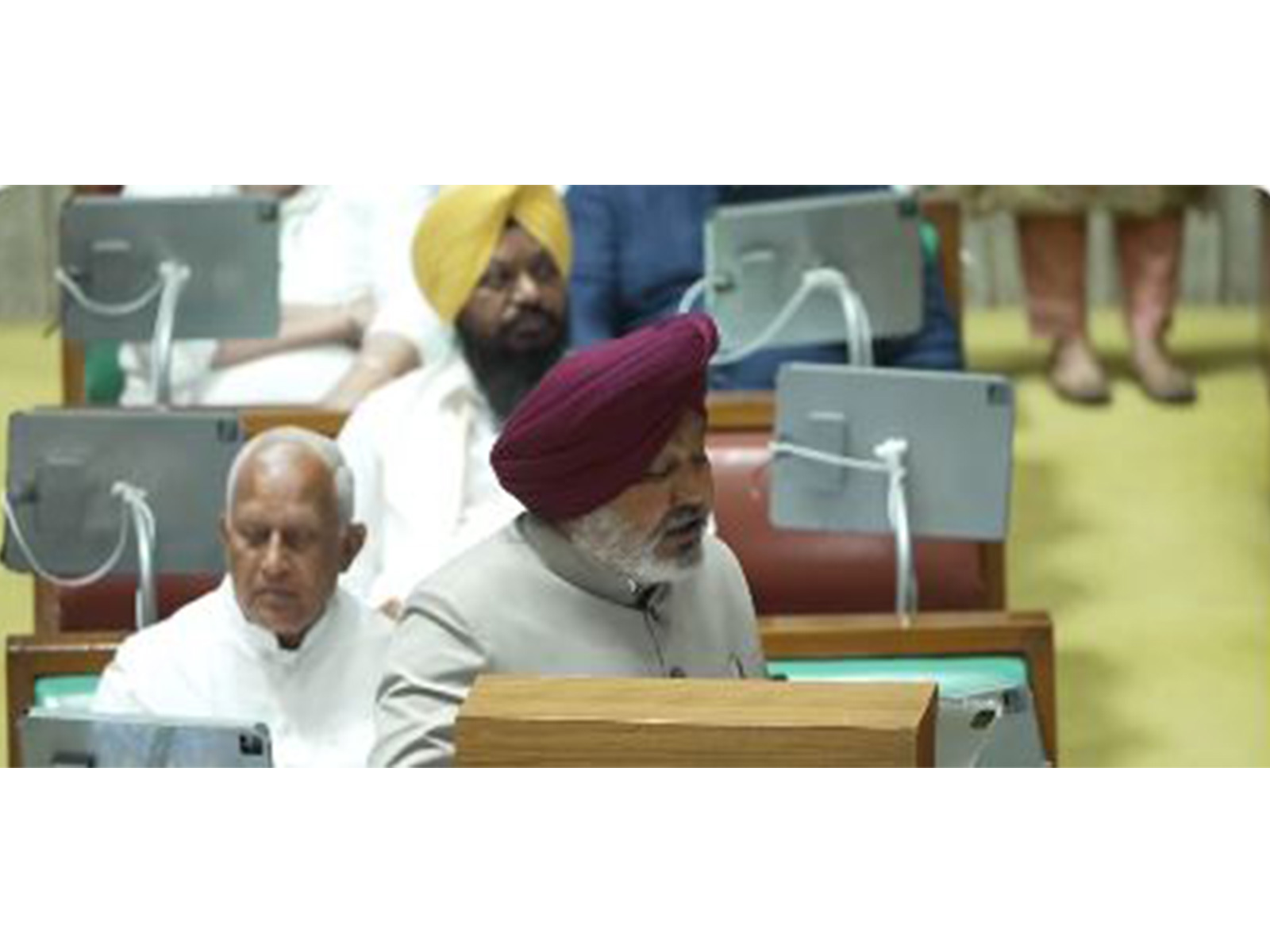 Punjab Finance Minister Harpal Singh Cheema (Photo/@BhagwantMann)