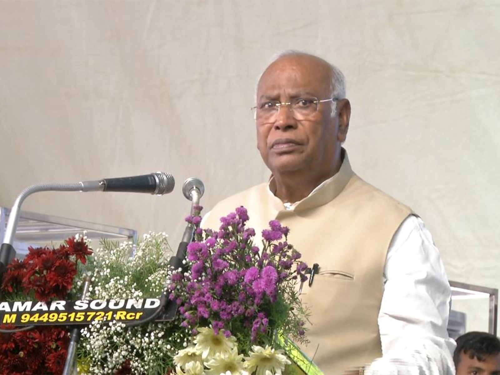 Congress chief Mallikarjun Kharge (Photo/ANI)