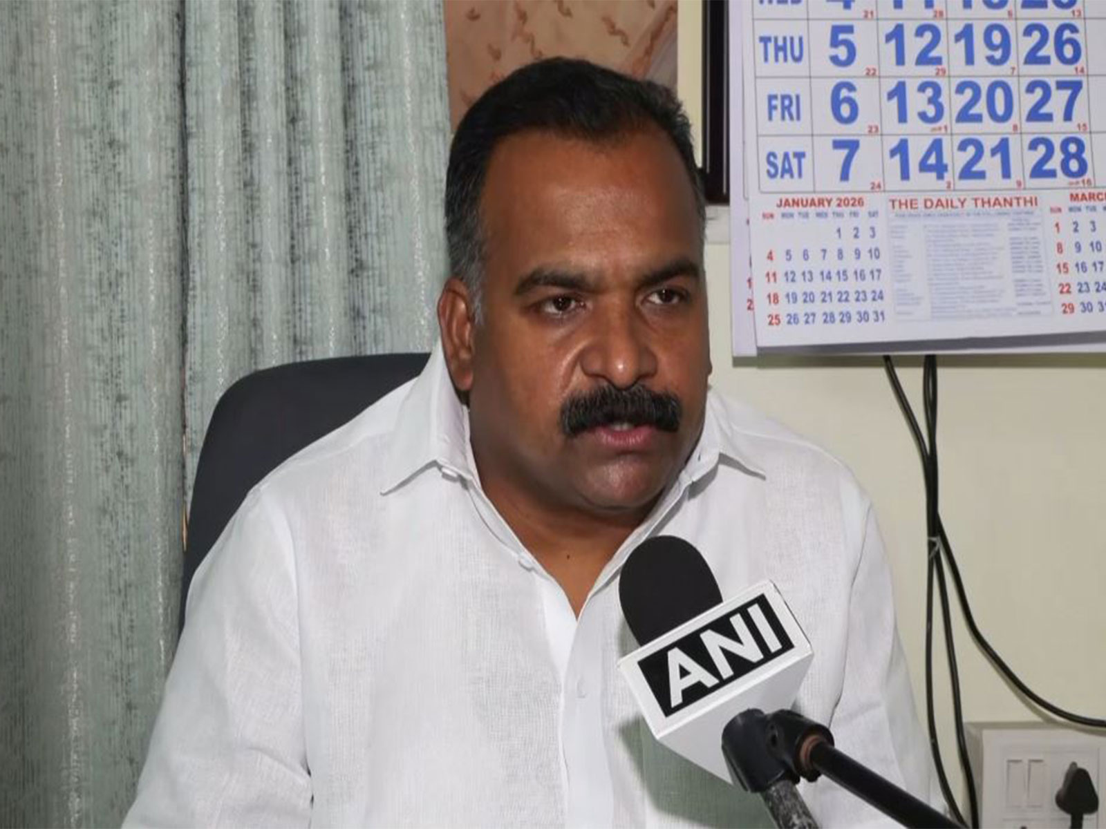 Congress Leader Manickam Tagore (Photo/ANI) Congress Leader Manickam Tagore (Photo/ANI)